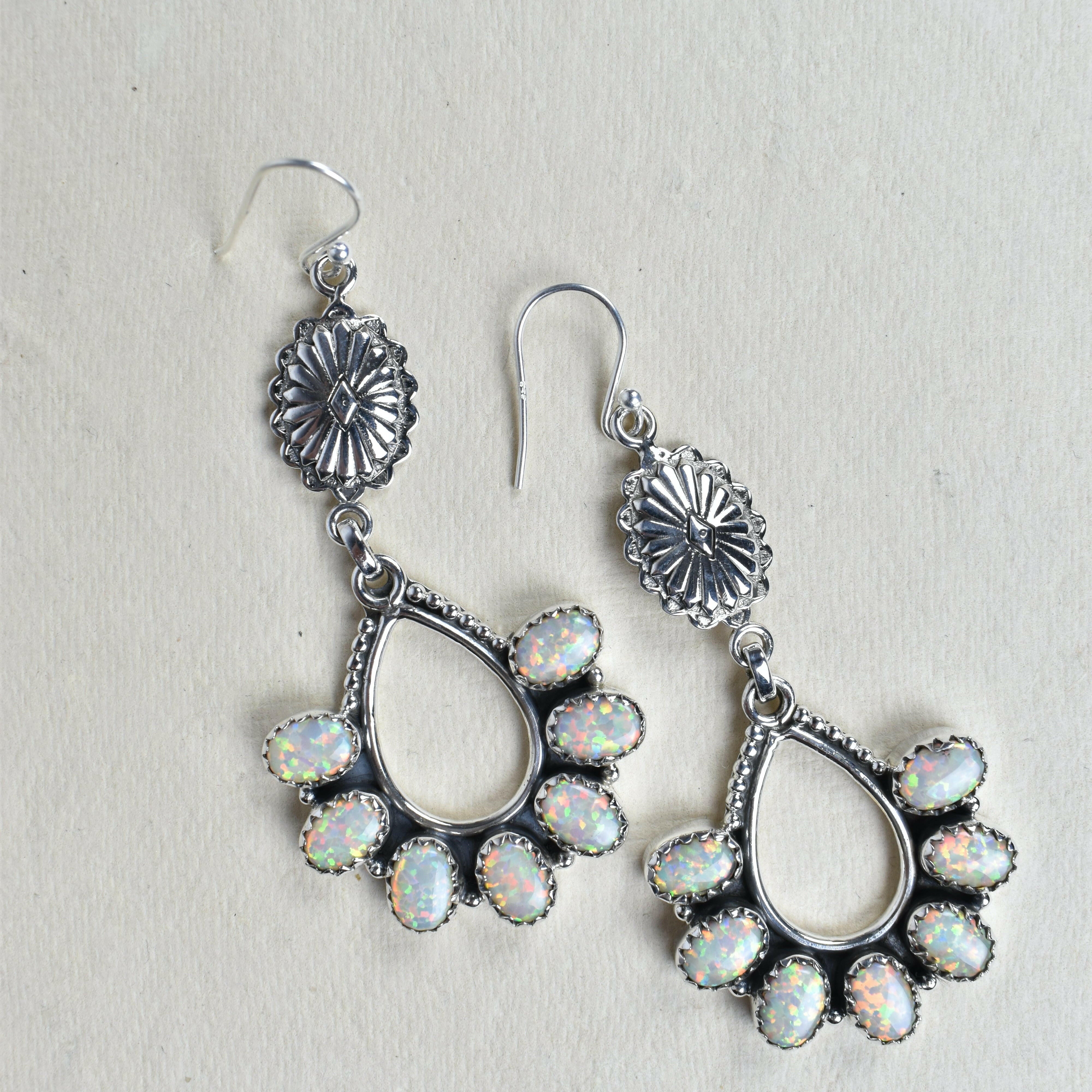 Concho Brielle Earring-Drop Earrings-Krush Kandy, Women's Online Fashion Boutique Located in Phoenix, Arizona (Scottsdale Area)