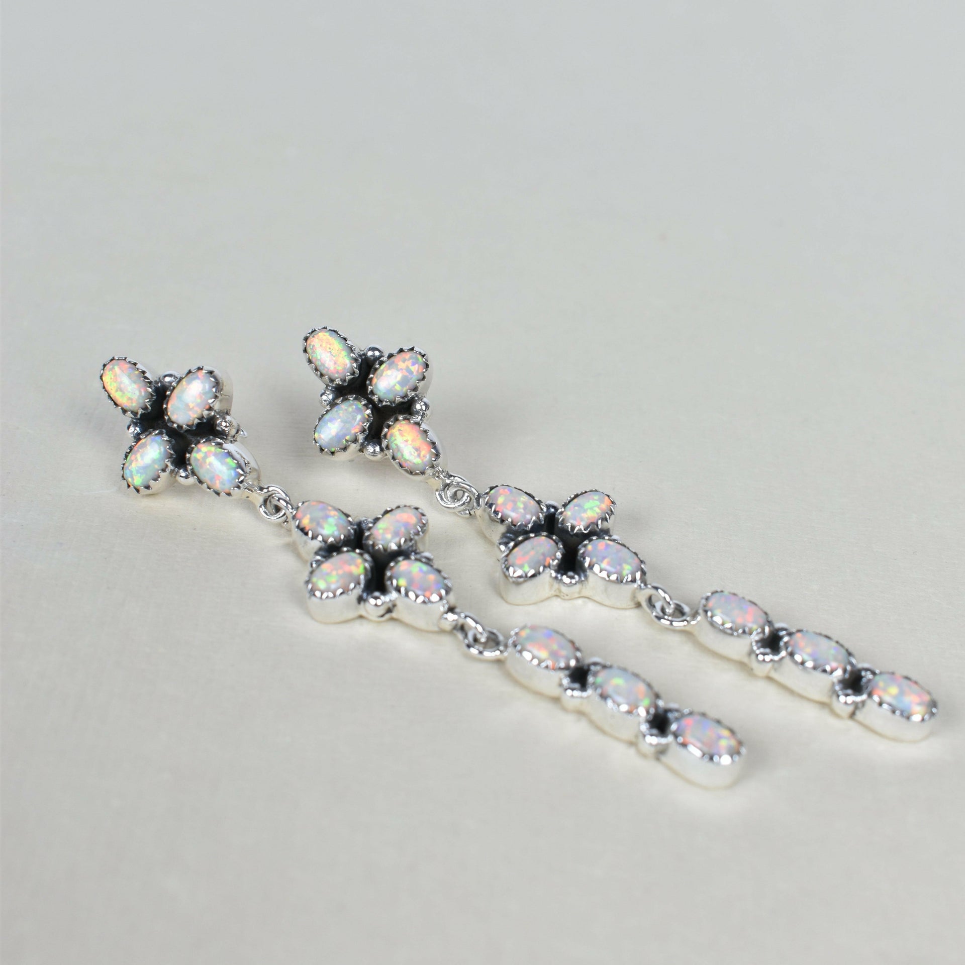 STERLING SILVER DANGLE KITE TALE EARRINGS-Drop Earrings-Krush Kandy, Women's Online Fashion Boutique Located in Phoenix, Arizona (Scottsdale Area)