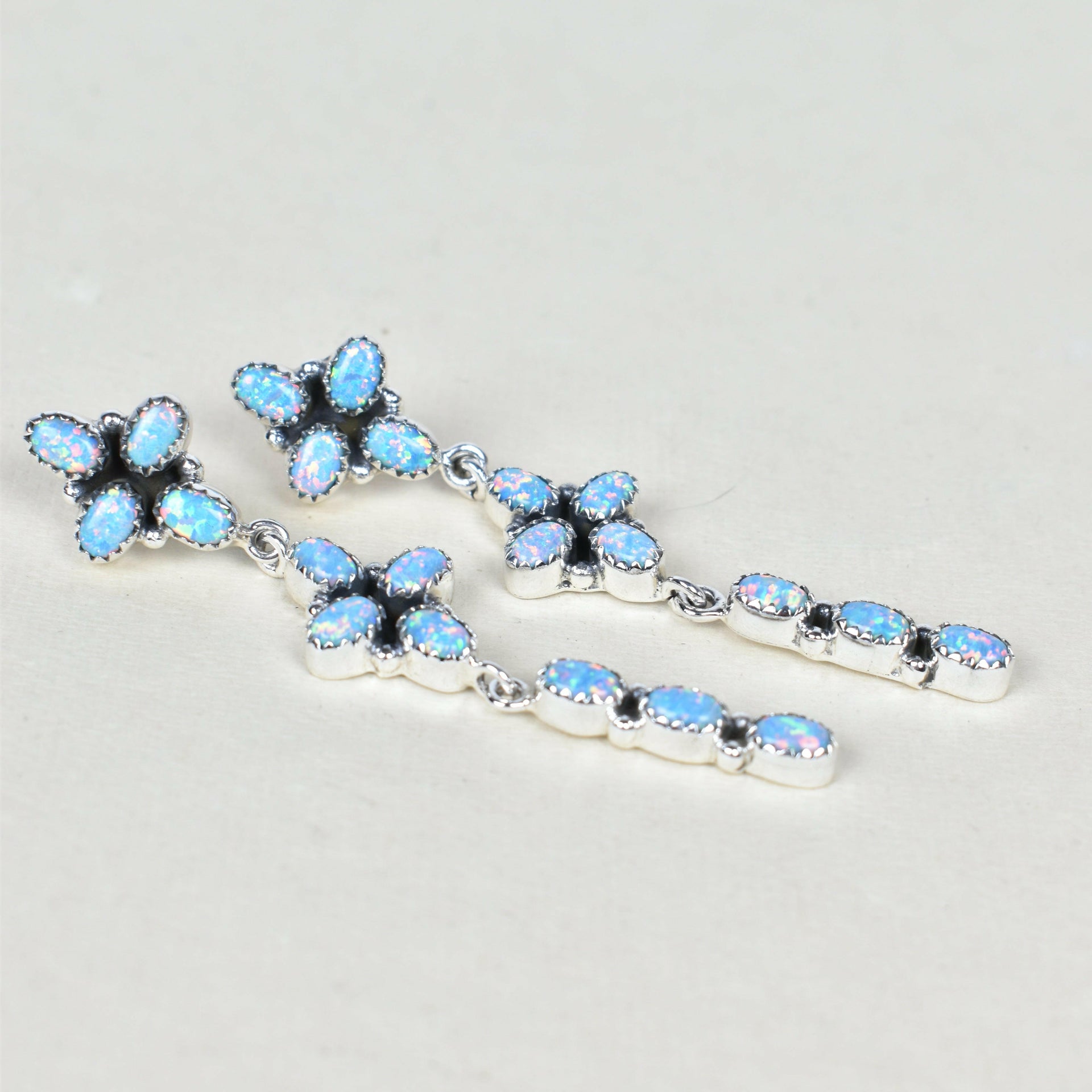 STERLING SILVER DANGLE KITE TALE EARRINGS-Drop Earrings-Krush Kandy, Women's Online Fashion Boutique Located in Phoenix, Arizona (Scottsdale Area)