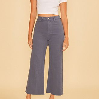 Stretch High Rise Wide Leg Cropped Jean | S-3X, Multiple Colors-Jeans-Krush Kandy, Women's Online Fashion Boutique Located in Phoenix, Arizona (Scottsdale Area)