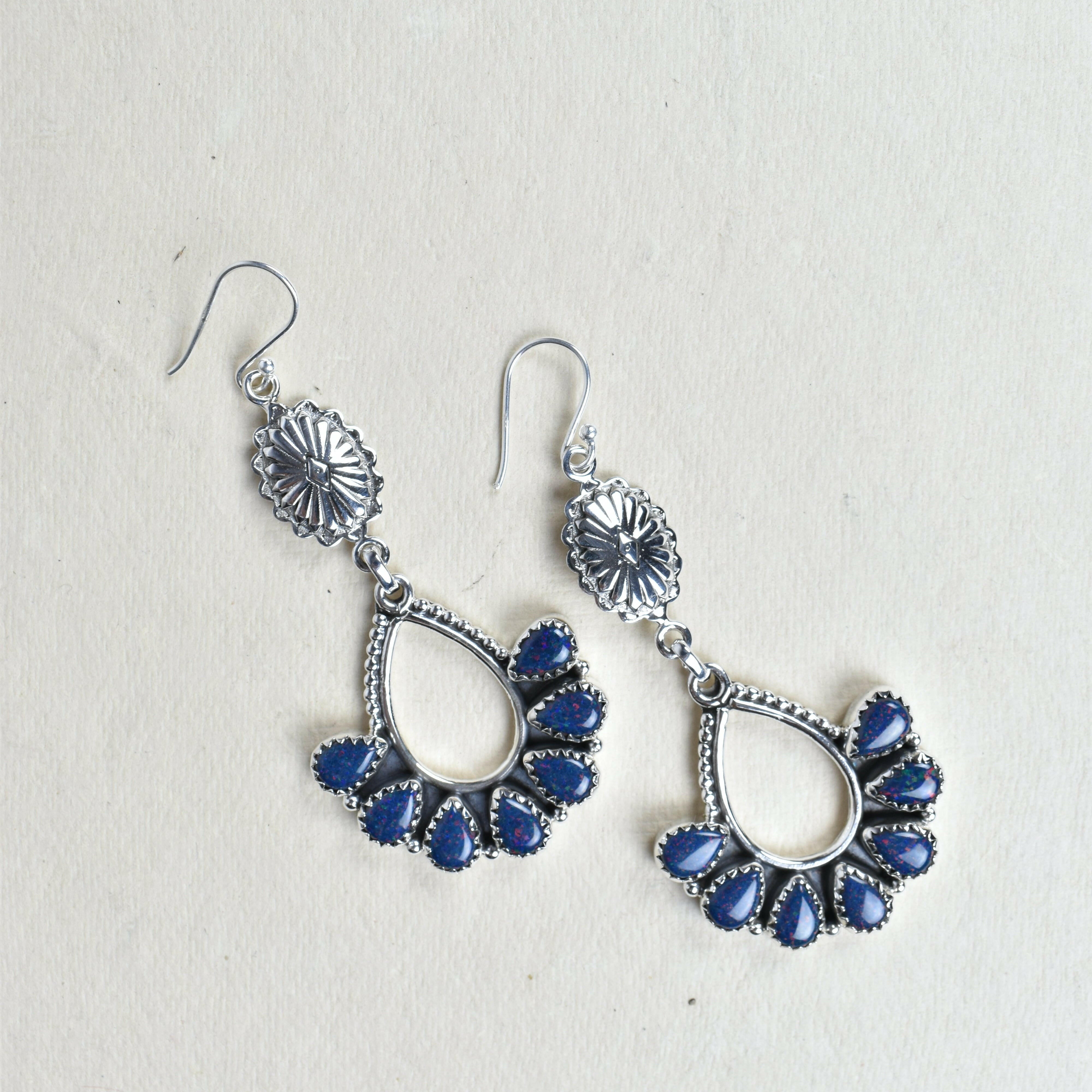 Concho Brielle Earring-Drop Earrings-Krush Kandy, Women's Online Fashion Boutique Located in Phoenix, Arizona (Scottsdale Area)