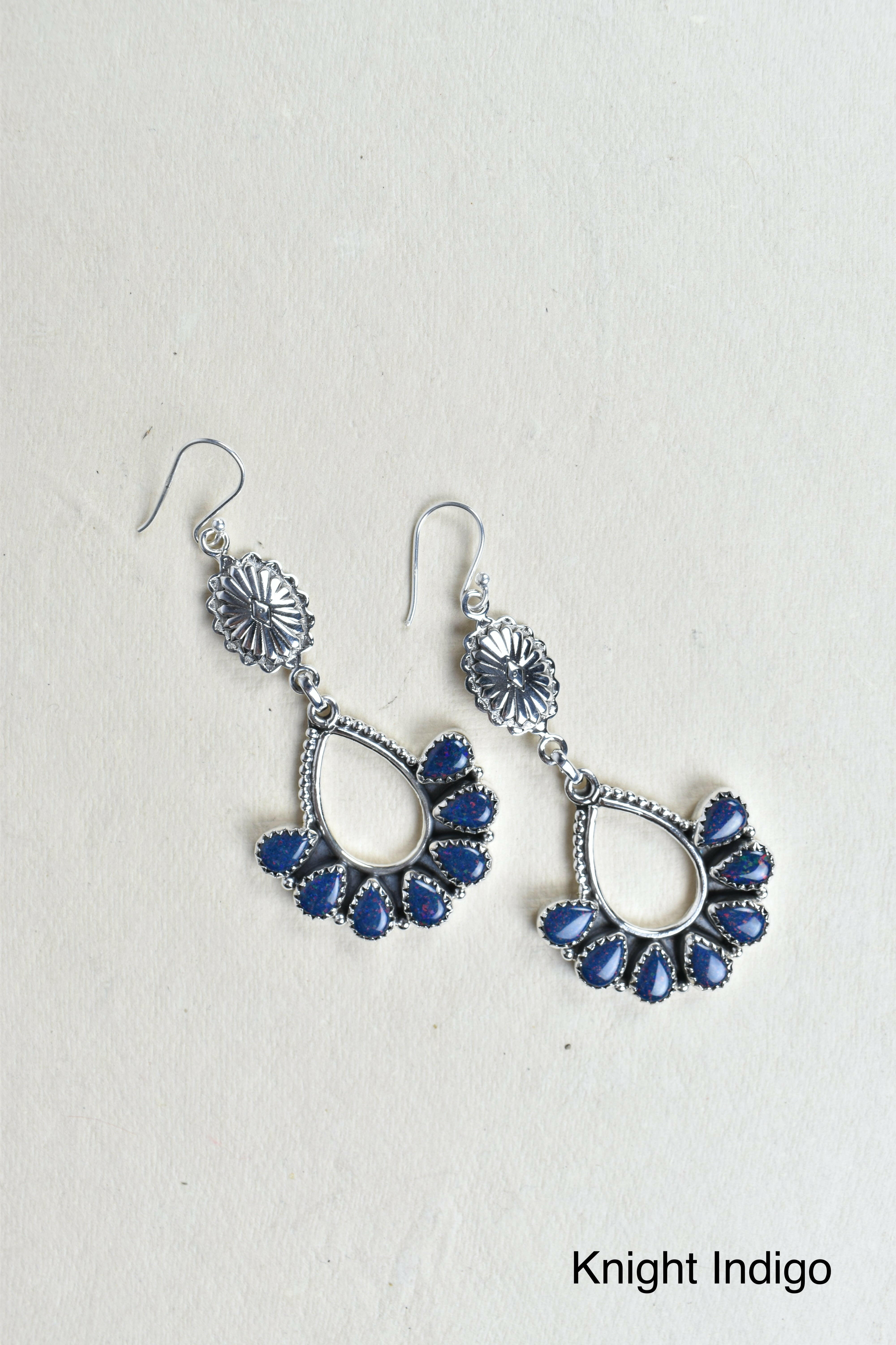 Concho Brielle Earring-Drop Earrings-Krush Kandy, Women's Online Fashion Boutique Located in Phoenix, Arizona (Scottsdale Area)