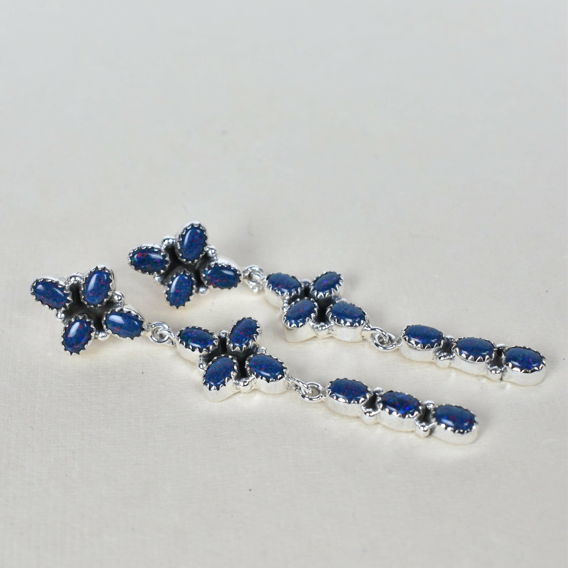 STERLING SILVER DANGLE KITE TALE EARRINGS-Drop Earrings-Krush Kandy, Women's Online Fashion Boutique Located in Phoenix, Arizona (Scottsdale Area)