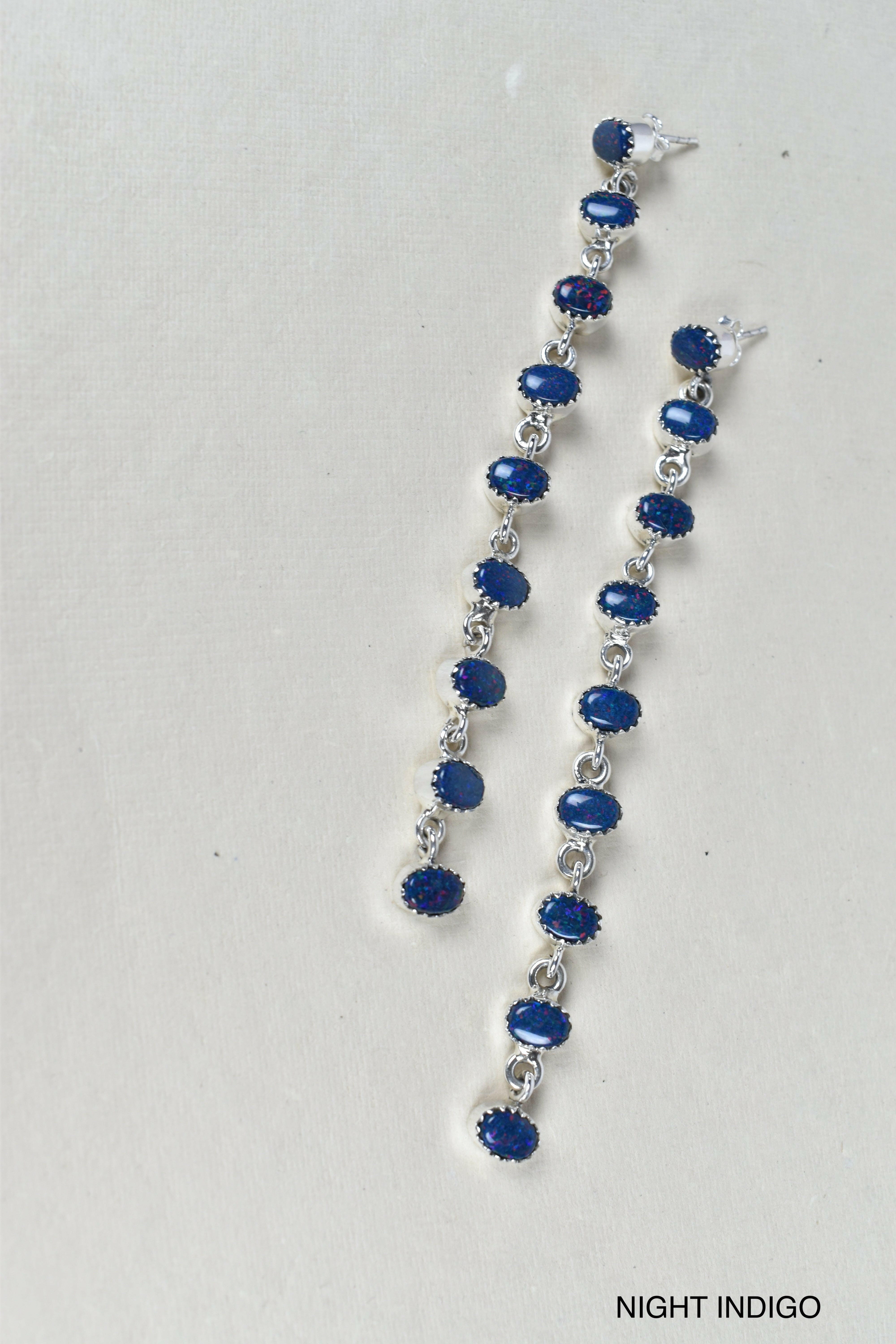 String Em Up Elegant Dangle Earrings MADE TO ORDER-Drop Earrings-Krush Kandy, Women's Online Fashion Boutique Located in Phoenix, Arizona (Scottsdale Area)