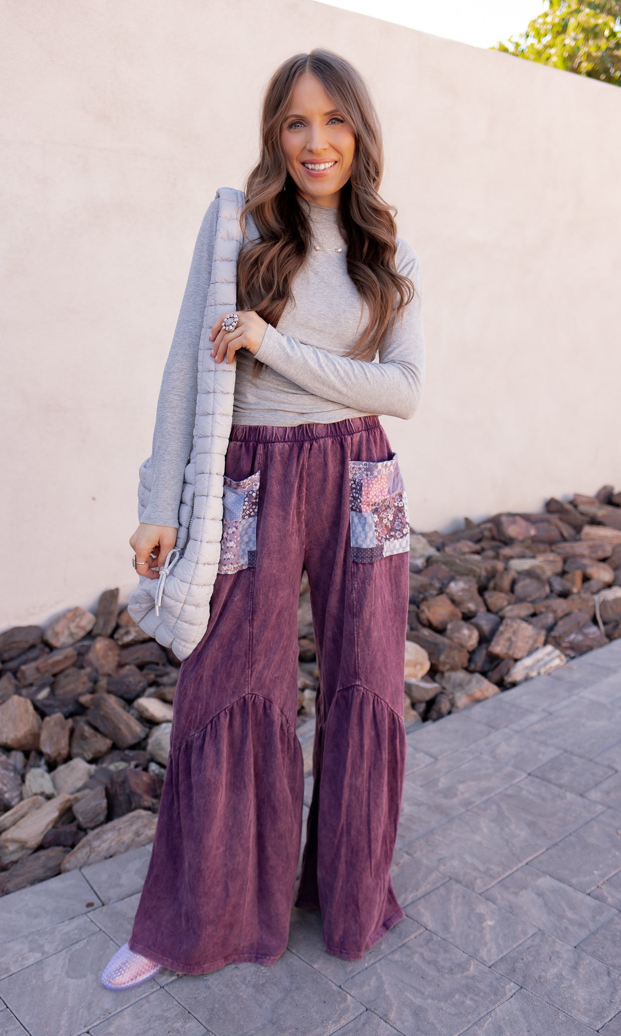 Set The Vibe Long Sleeve Ruched Top-Tops-Krush Kandy, Women's Online Fashion Boutique Located in Phoenix, Arizona (Scottsdale Area)