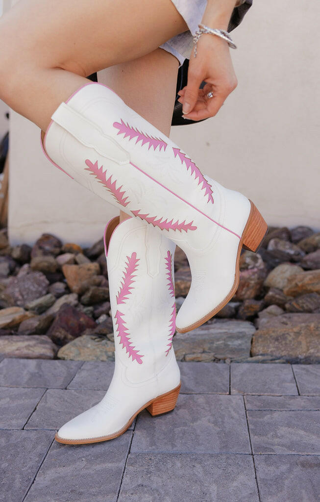 Jade Western Spirit Long Boots-Shoes-Krush Kandy, Women's Online Fashion Boutique Located in Phoenix, Arizona (Scottsdale Area)