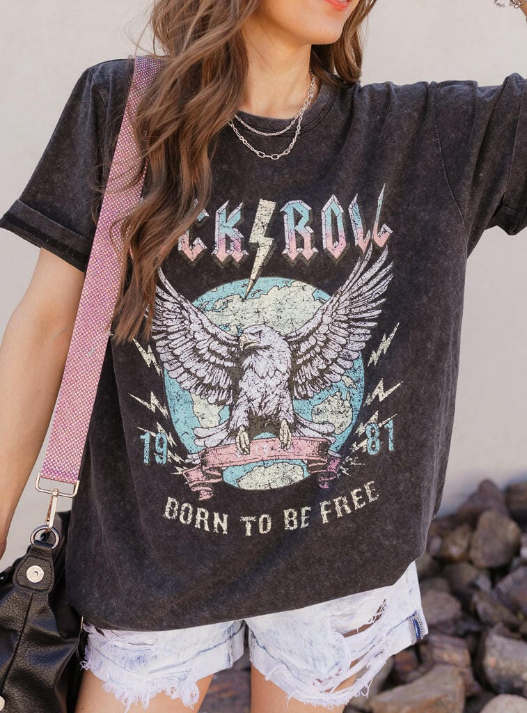 Glam Rock Rhinestone Guitar Strap-Purses & Bags-Krush Kandy, Women's Online Fashion Boutique Located in Phoenix, Arizona (Scottsdale Area)