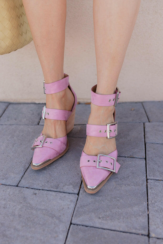 Hendrix Strappy Buckle Sandal-Sandals-Krush Kandy, Women's Online Fashion Boutique Located in Phoenix, Arizona (Scottsdale Area)