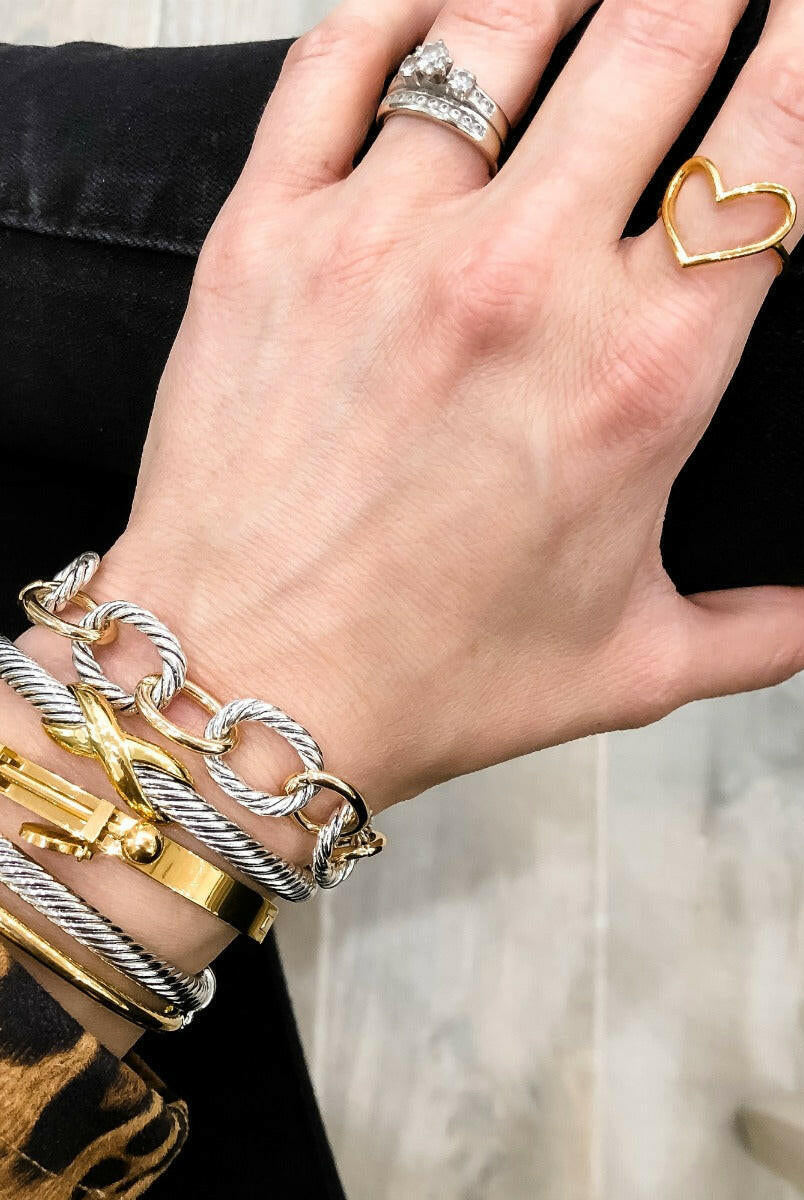 Keep An Open Heart Ring-Dainty Rings-Krush Kandy, Women's Online Fashion Boutique Located in Phoenix, Arizona (Scottsdale Area)