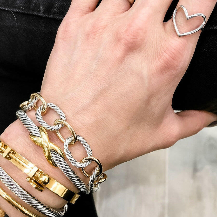 Keep An Open Heart Ring-Dainty Rings-Krush Kandy, Women's Online Fashion Boutique Located in Phoenix, Arizona (Scottsdale Area)