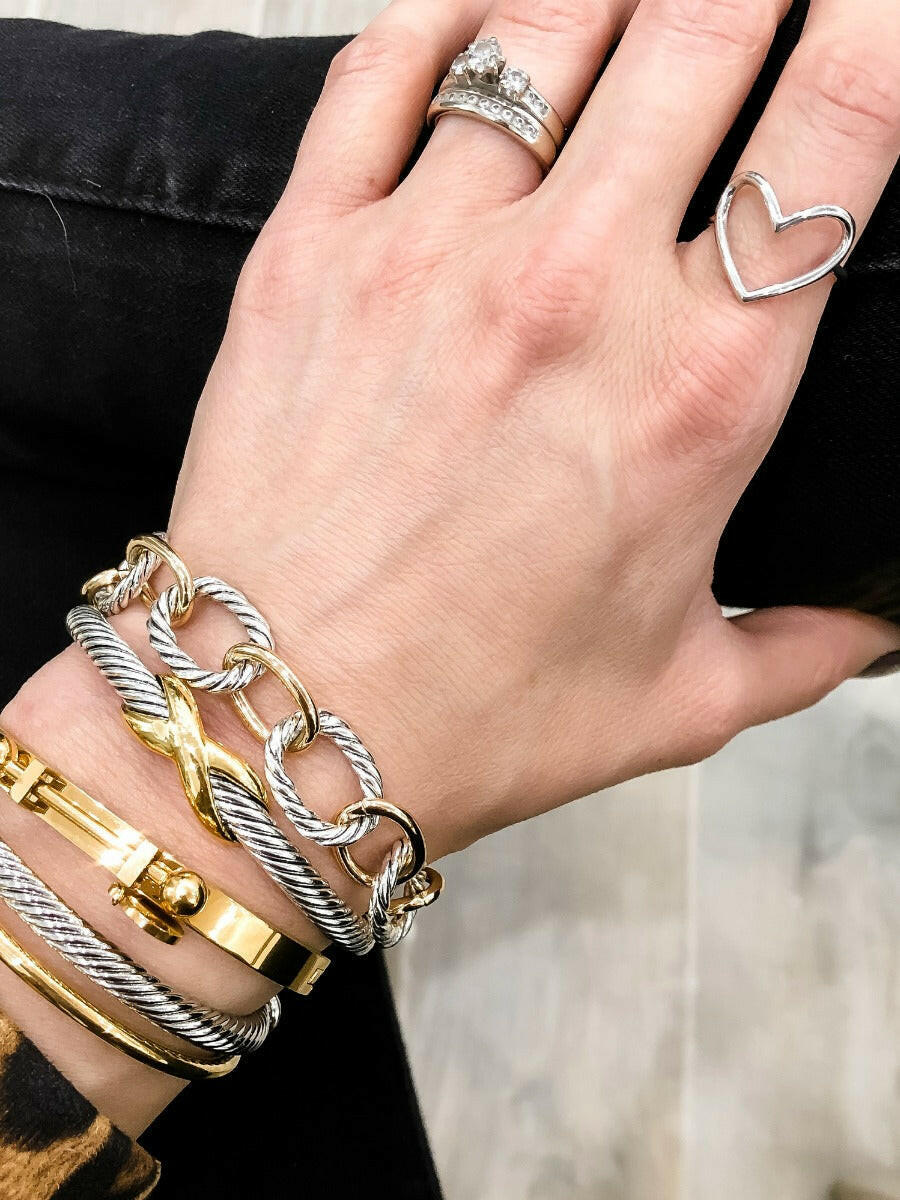 Keep An Open Heart Ring-Dainty Rings-Krush Kandy, Women's Online Fashion Boutique Located in Phoenix, Arizona (Scottsdale Area)