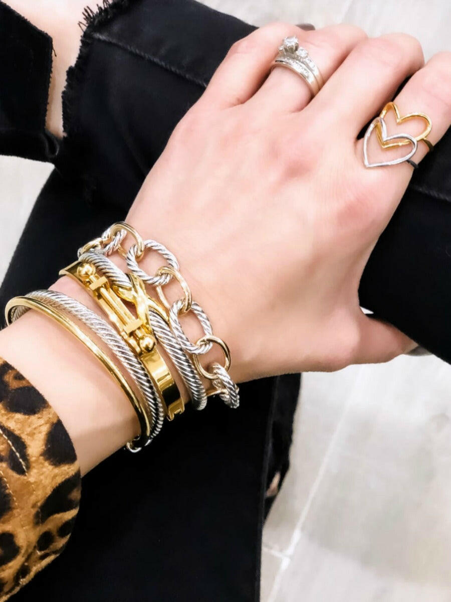 Keep An Open Heart Ring-Dainty Rings-Krush Kandy, Women's Online Fashion Boutique Located in Phoenix, Arizona (Scottsdale Area)