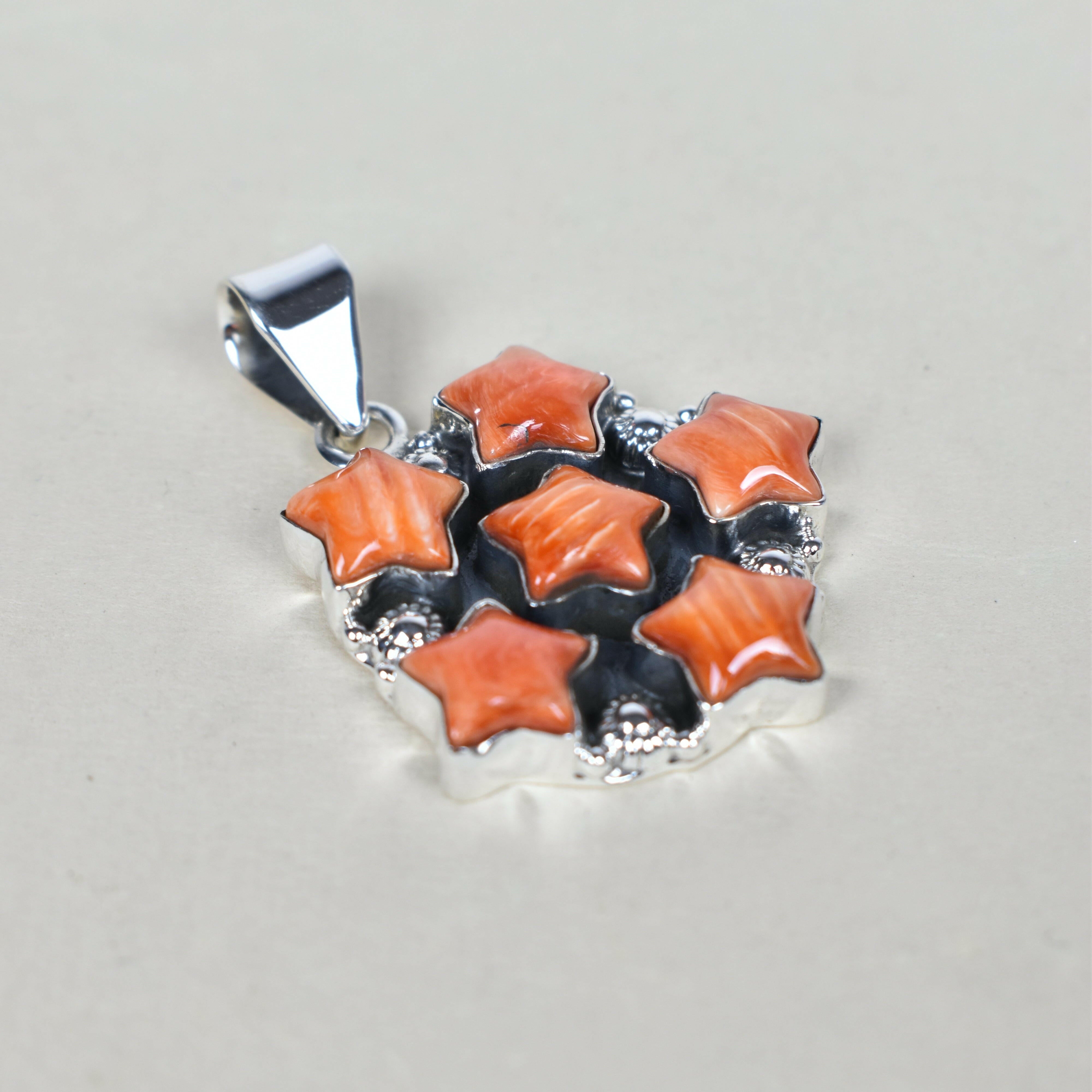 5 Star General Sterling Silver Pendant-Pendant Necklaces-Krush Kandy, Women's Online Fashion Boutique Located in Phoenix, Arizona (Scottsdale Area)