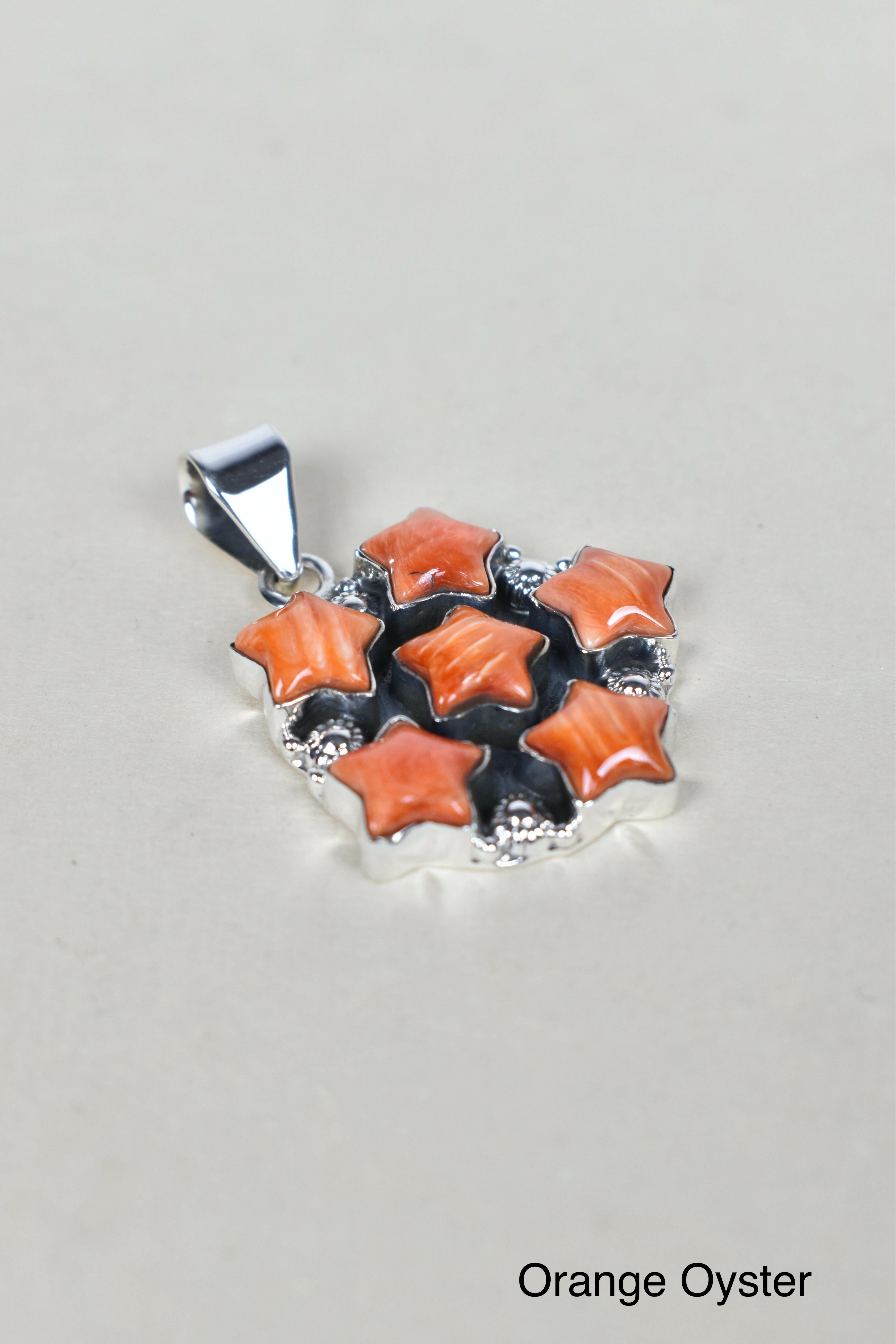 5 Star General Sterling Silver Pendant-Pendant Necklaces-Krush Kandy, Women's Online Fashion Boutique Located in Phoenix, Arizona (Scottsdale Area)