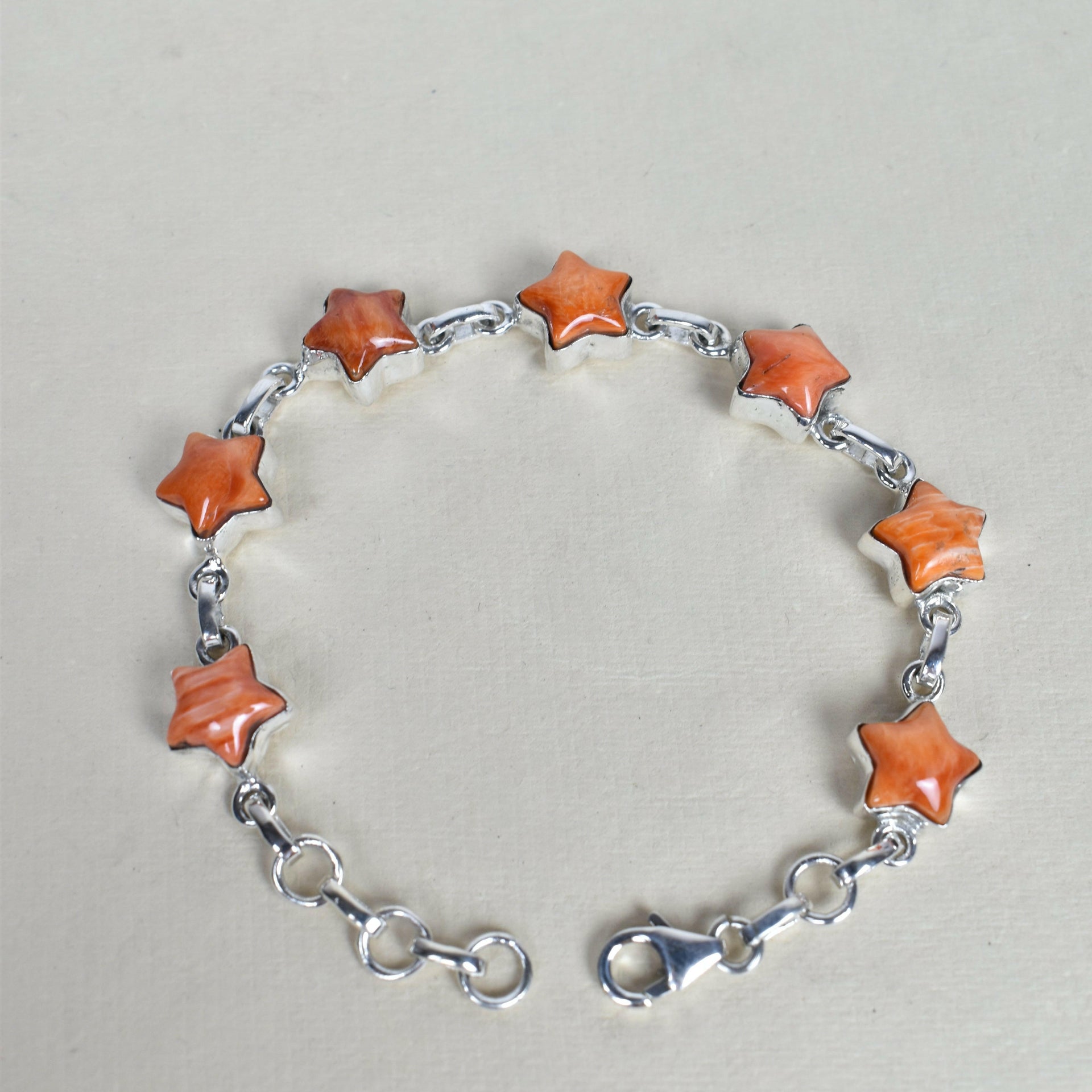 7 Star General Sterling Silver Bracelet-Gemstone Bracelets-Krush Kandy, Women's Online Fashion Boutique Located in Phoenix, Arizona (Scottsdale Area)