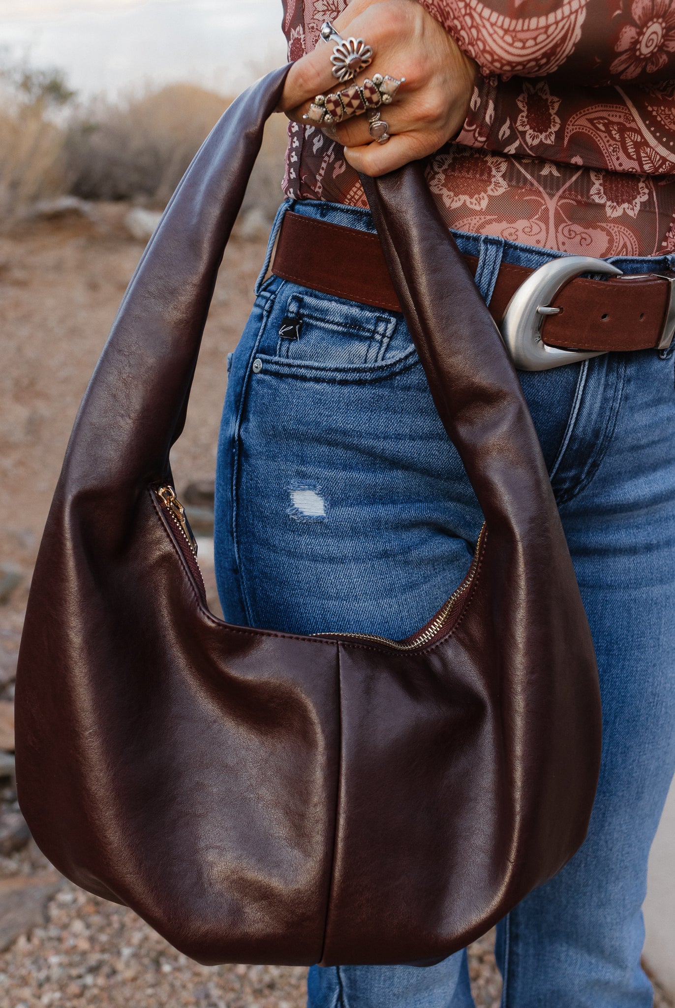 Sara Hobo-handbags-Krush Kandy, Women's Online Fashion Boutique Located in Phoenix, Arizona (Scottsdale Area)