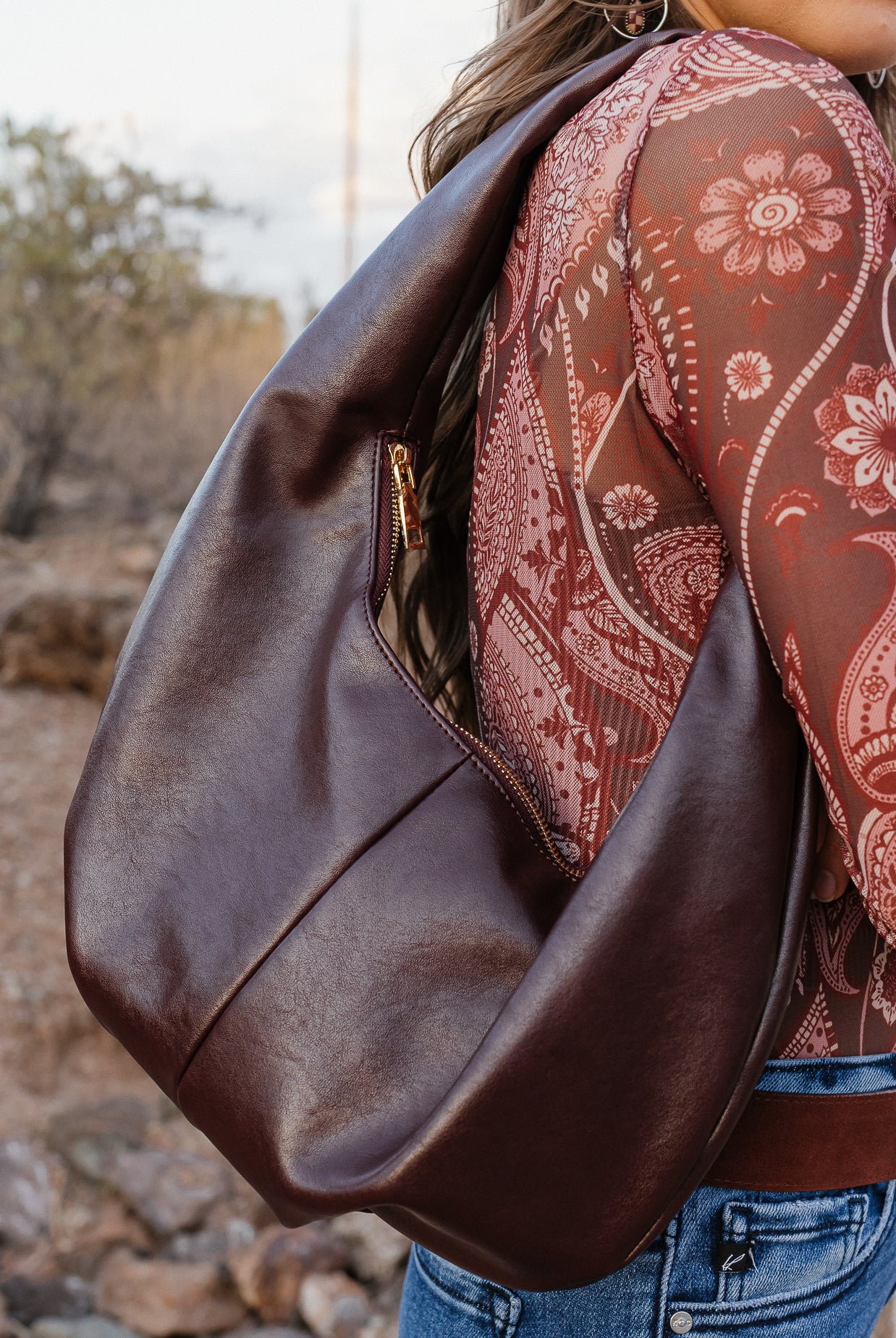 Sara Hobo-handbags-Krush Kandy, Women's Online Fashion Boutique Located in Phoenix, Arizona (Scottsdale Area)