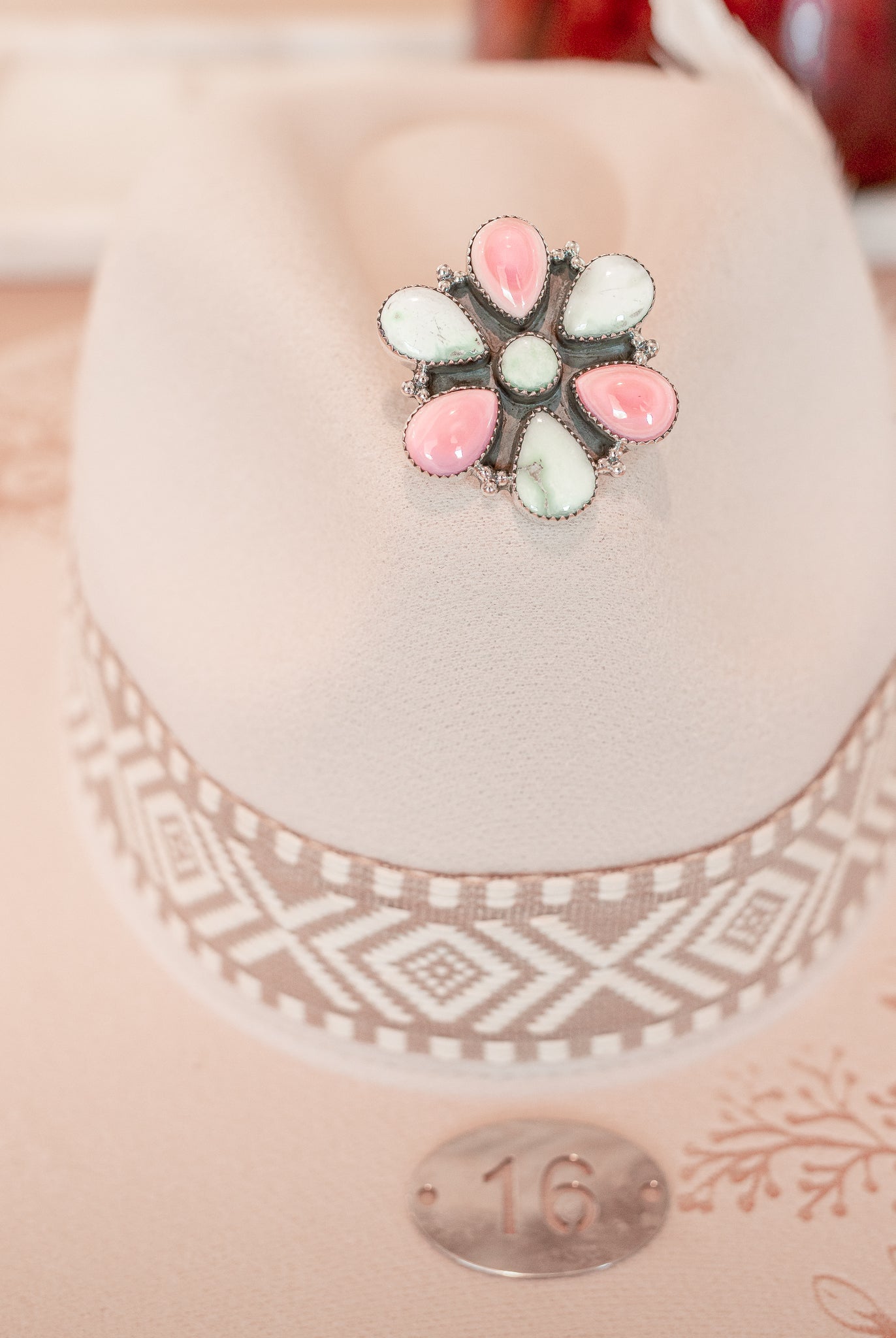 Pink Conch & Paloma One Of A Kind Rings-Rings-Krush Kandy, Women's Online Fashion Boutique Located in Phoenix, Arizona (Scottsdale Area)