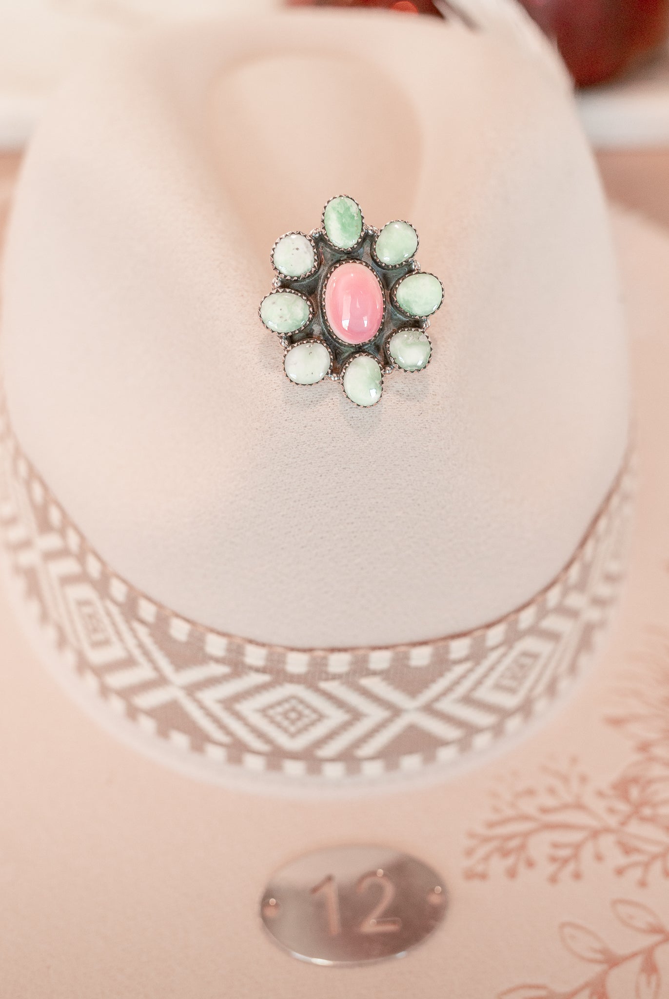 Pink Conch & Paloma One Of A Kind Rings-Rings-Krush Kandy, Women's Online Fashion Boutique Located in Phoenix, Arizona (Scottsdale Area)