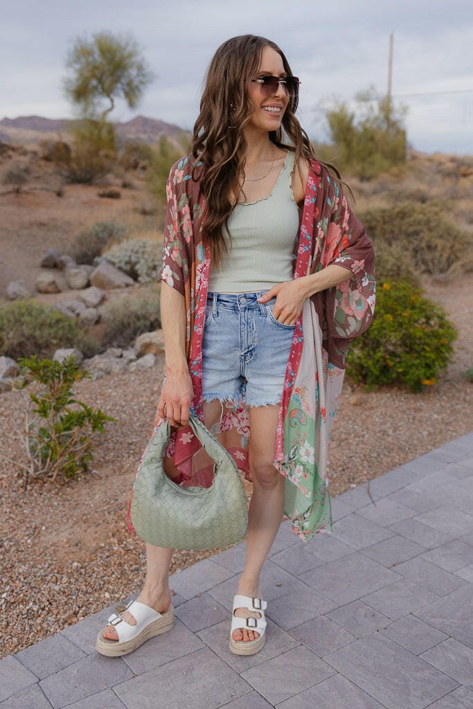 Patchwork Multi Kimono-kimono-Krush Kandy, Women's Online Fashion Boutique Located in Phoenix, Arizona (Scottsdale Area)