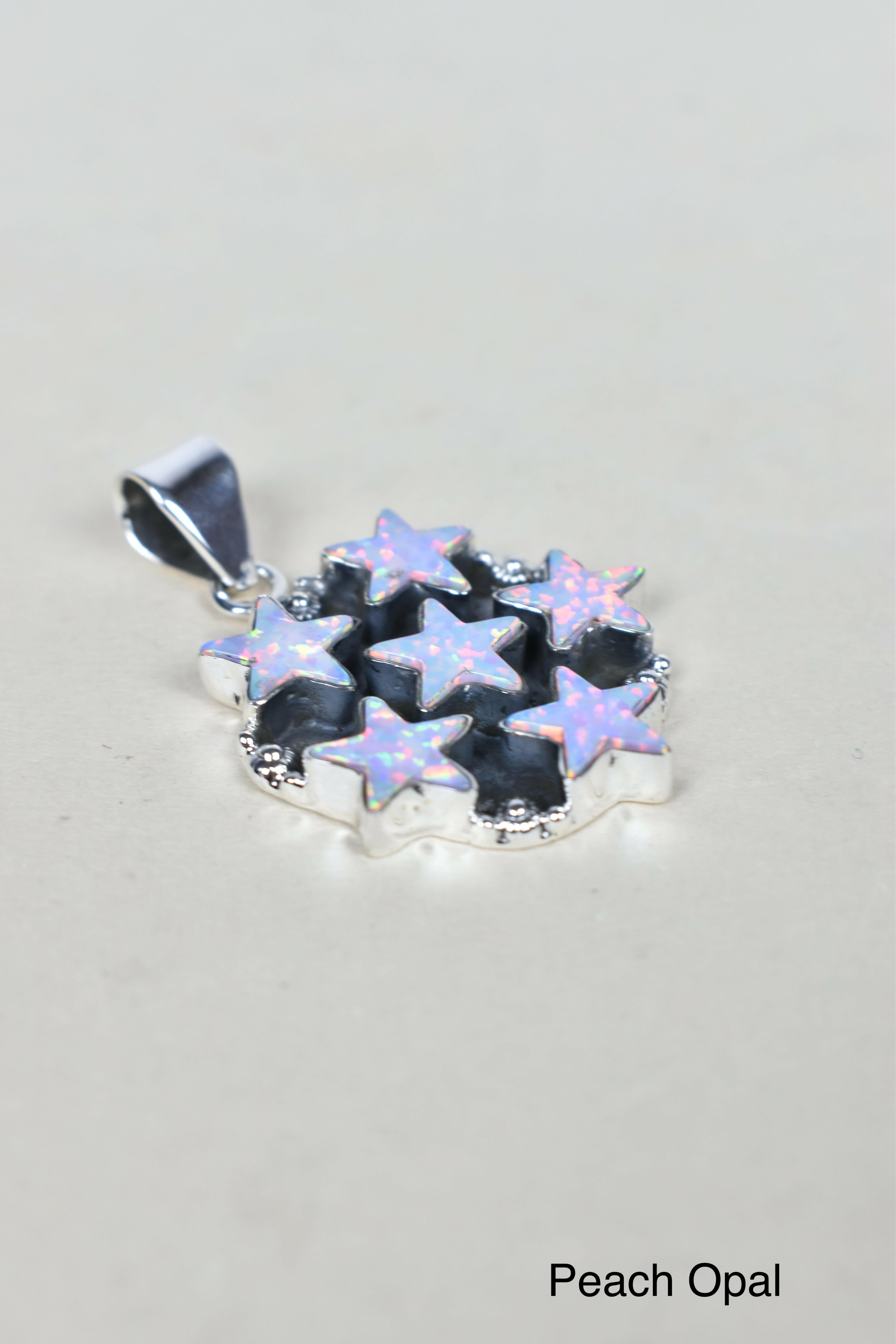 5 Star General Sterling Silver Pendant-Pendant Necklaces-Krush Kandy, Women's Online Fashion Boutique Located in Phoenix, Arizona (Scottsdale Area)