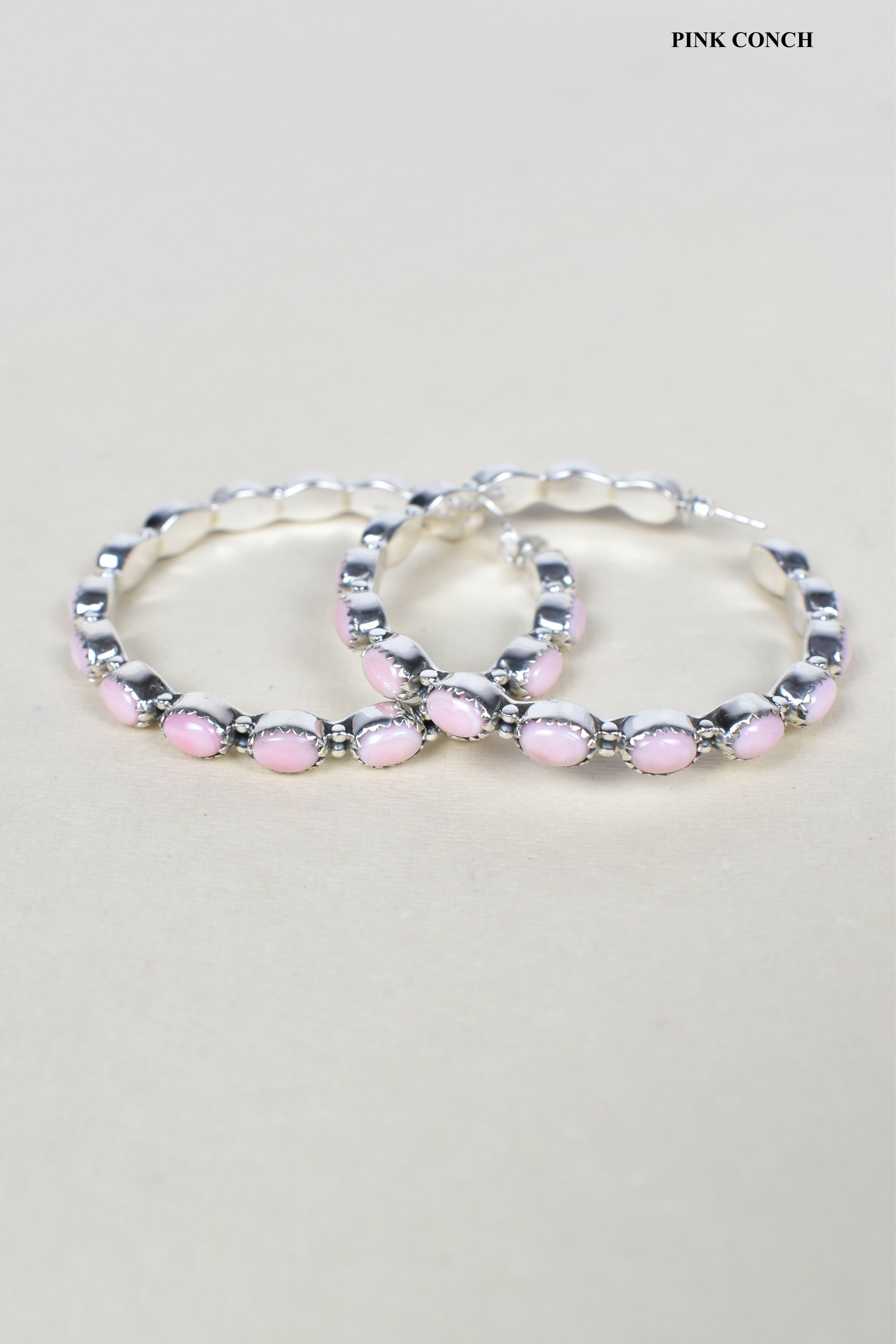 Tiffany Sterling Silver Hoop Earrings | PREORDER NOW OPEN-Hoop Earrings-Krush Kandy, Women's Online Fashion Boutique Located in Phoenix, Arizona (Scottsdale Area)
