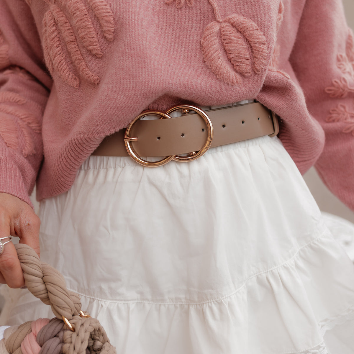 Double Hole Belt with O Ring - Fits Sizes 31 to 40 – Krush Kandy display picture 3