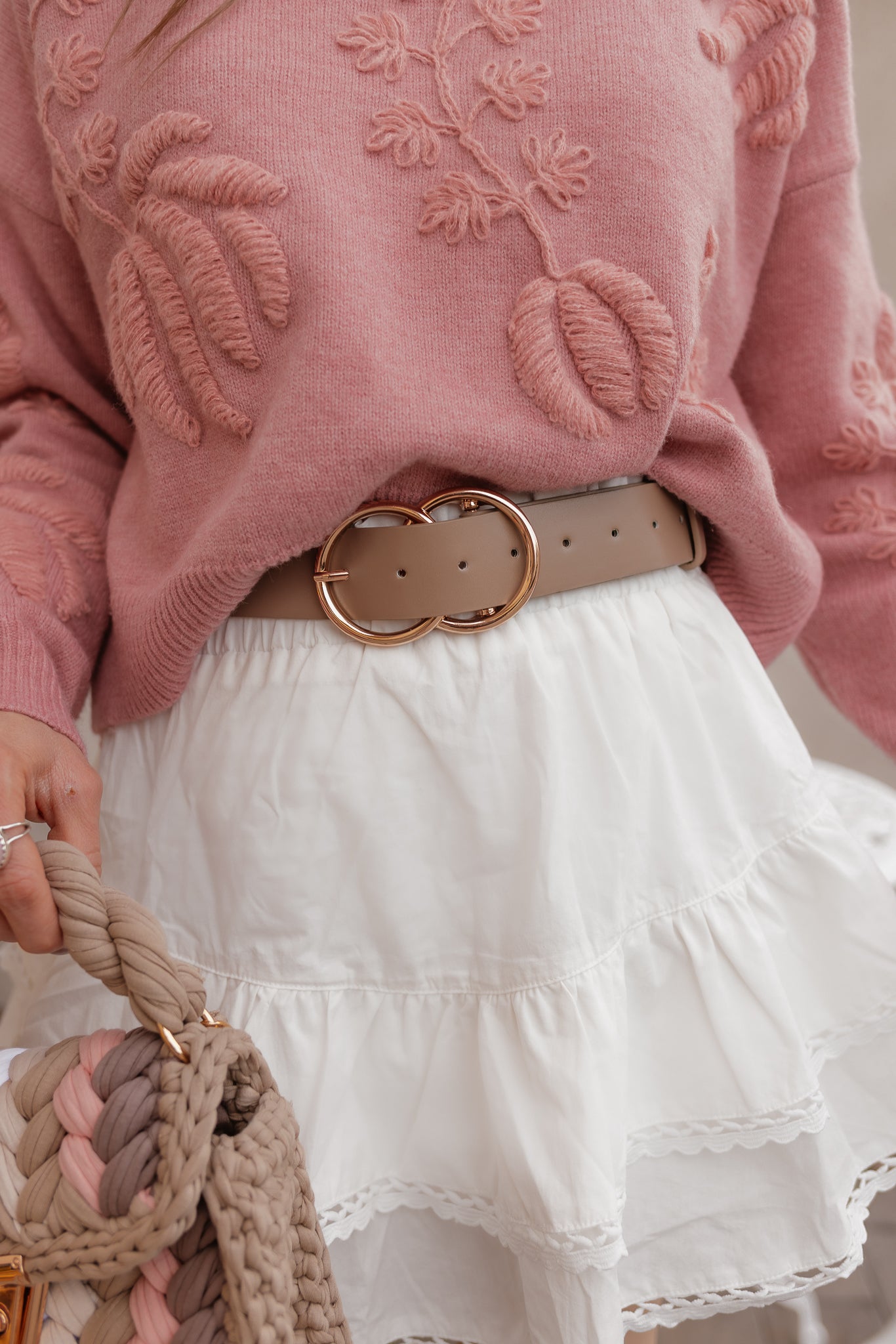 Delicate Viral Ruffle Lace Trim Skirt-Skirts-Krush Kandy, Women's Online Fashion Boutique Located in Phoenix, Arizona (Scottsdale Area)