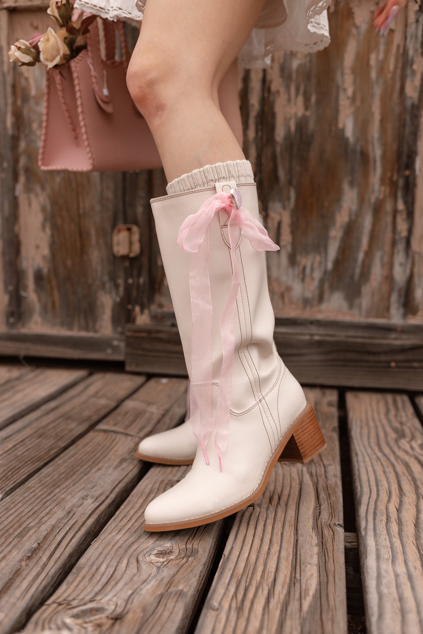 Zoe - Mid-calf Western Riding Boot-Sandals-Krush Kandy, Women's Online Fashion Boutique Located in Phoenix, Arizona (Scottsdale Area)