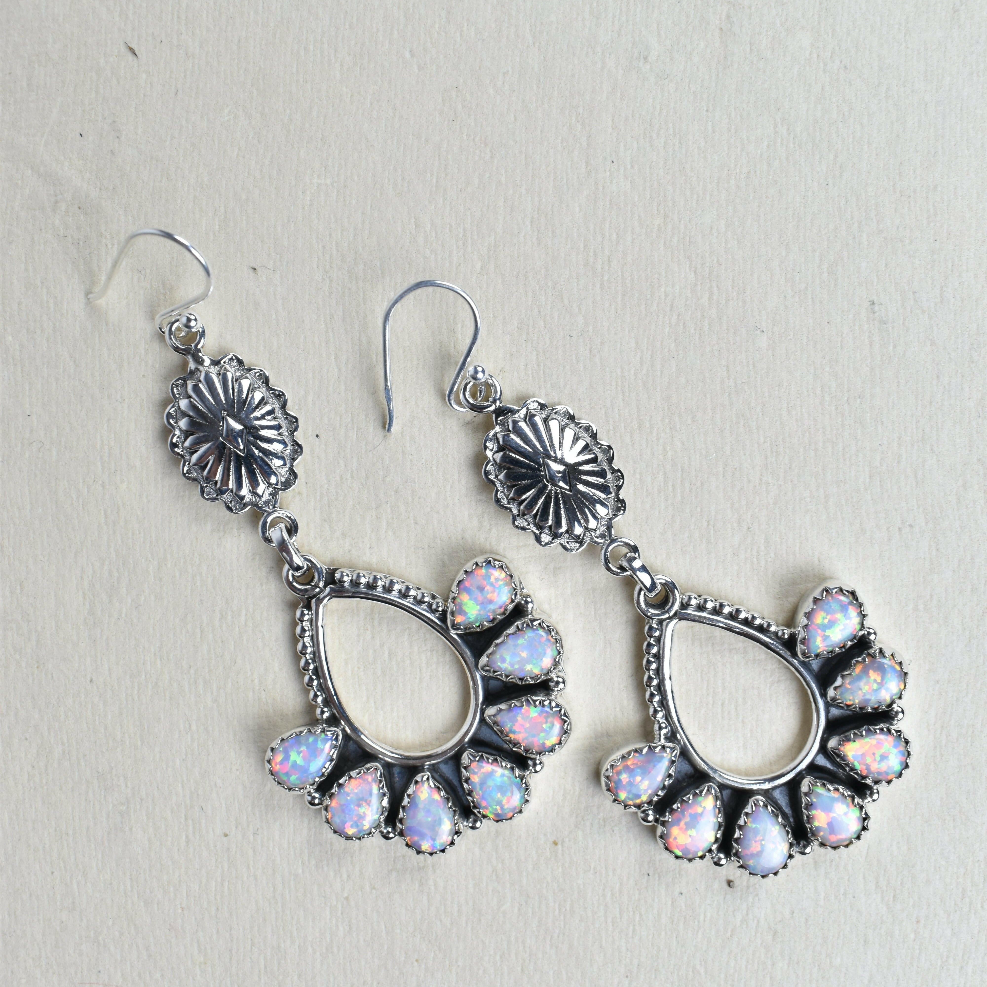 Concho Brielle Earring-Drop Earrings-Krush Kandy, Women's Online Fashion Boutique Located in Phoenix, Arizona (Scottsdale Area)