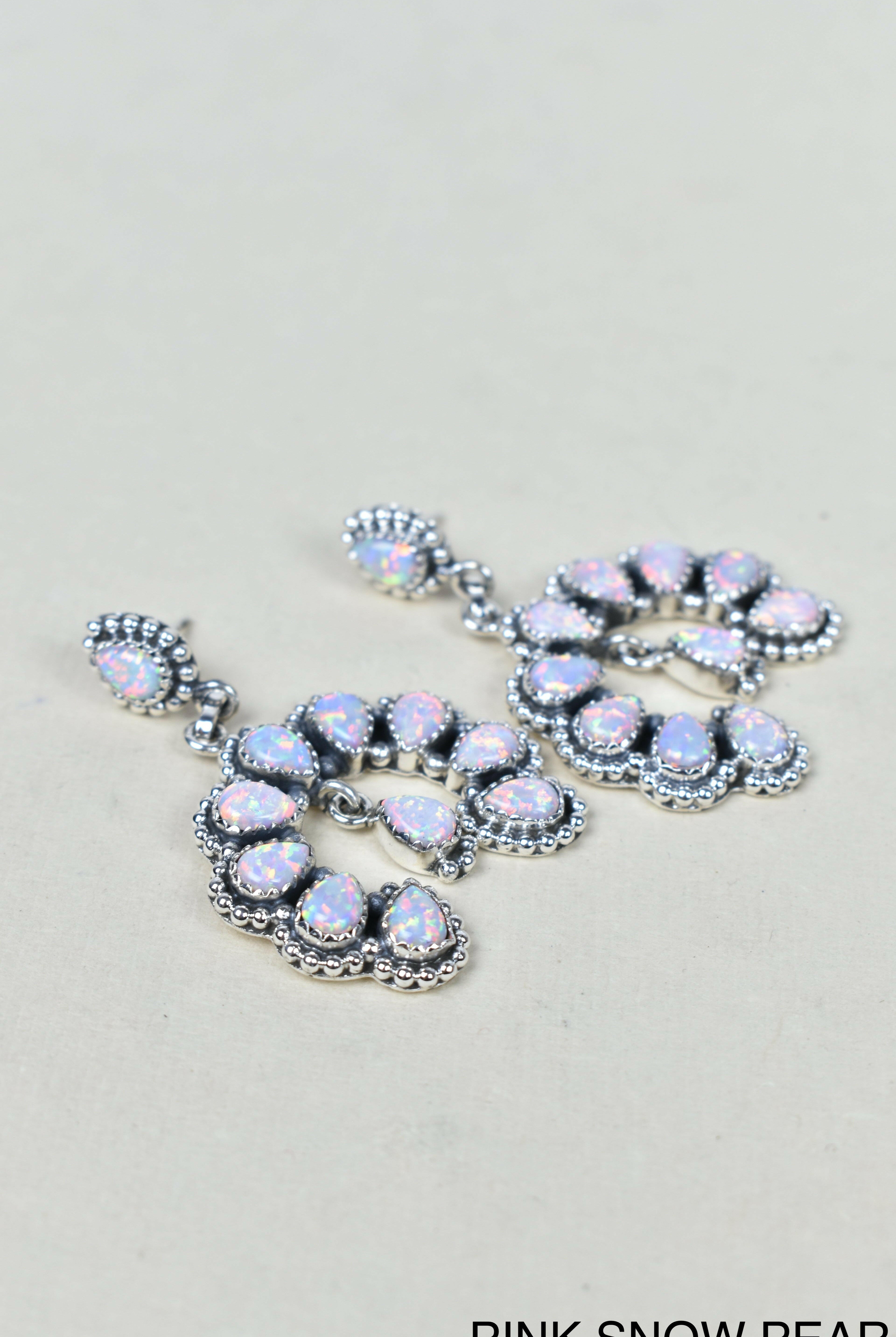 Double Luck Sterling Silver Earrings-Drop Earrings-Krush Kandy, Women's Online Fashion Boutique Located in Phoenix, Arizona (Scottsdale Area)