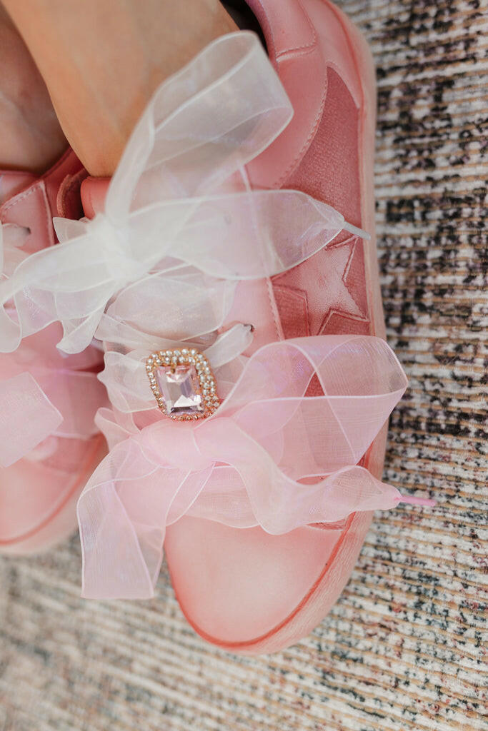 The Sandy Star Sneaker, Pink-Sneakers-Krush Kandy, Women's Online Fashion Boutique Located in Phoenix, Arizona (Scottsdale Area)