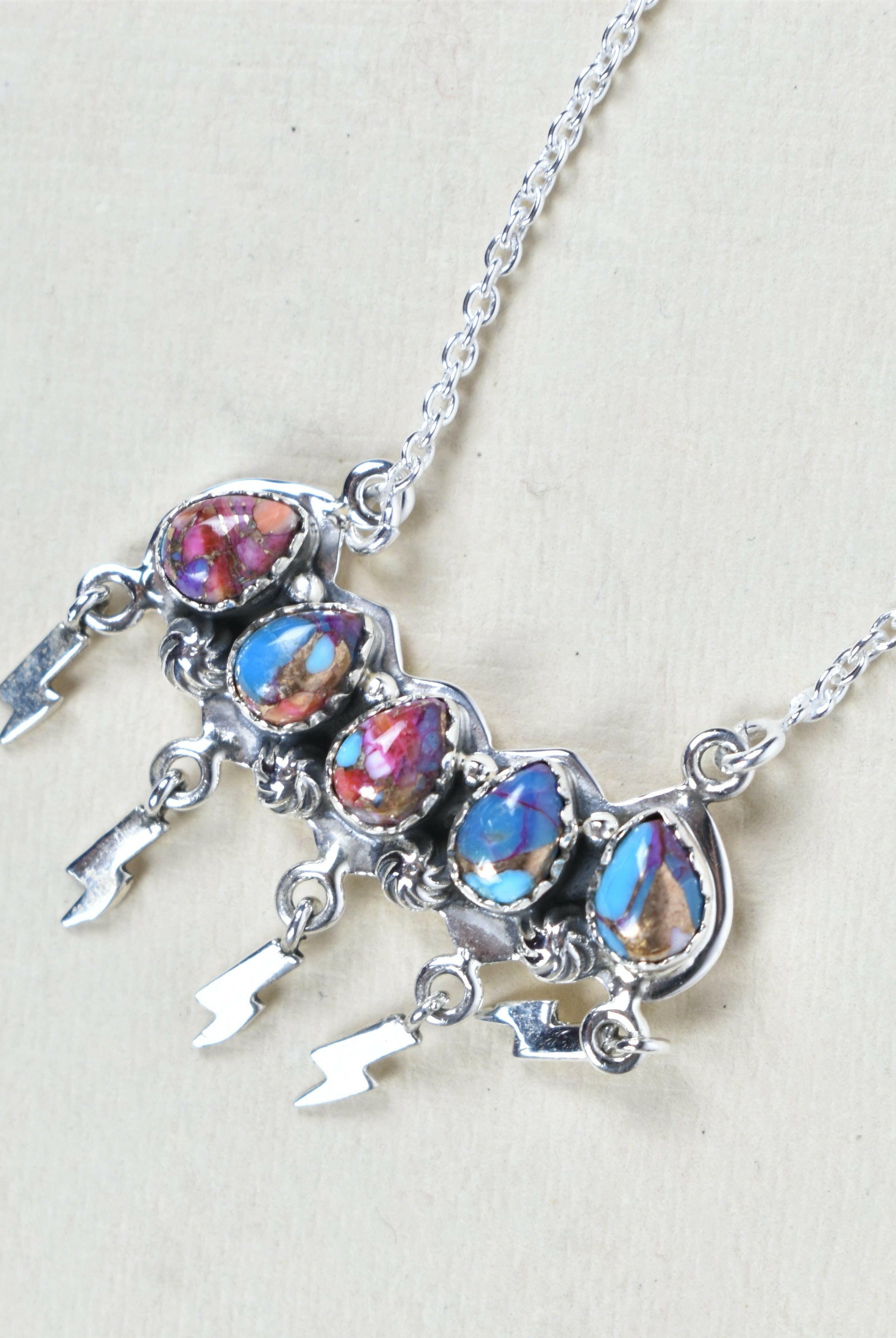 Electra Sterling Silver Necklace-Bar Necklaces-Krush Kandy, Women's Online Fashion Boutique Located in Phoenix, Arizona (Scottsdale Area)