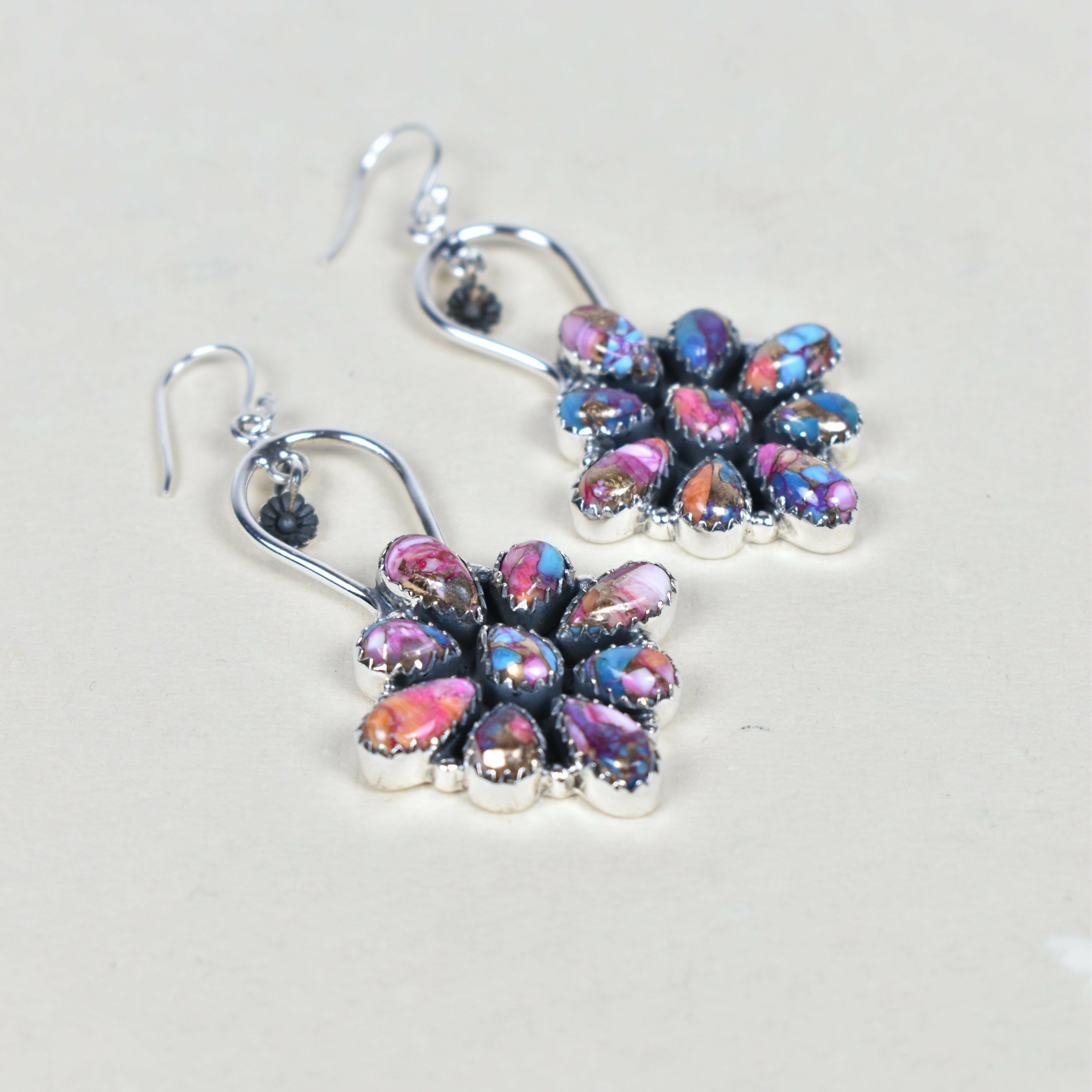 Dingle Dangle Sterling Silver Earrings-Drop Earrings-Krush Kandy, Women's Online Fashion Boutique Located in Phoenix, Arizona (Scottsdale Area)