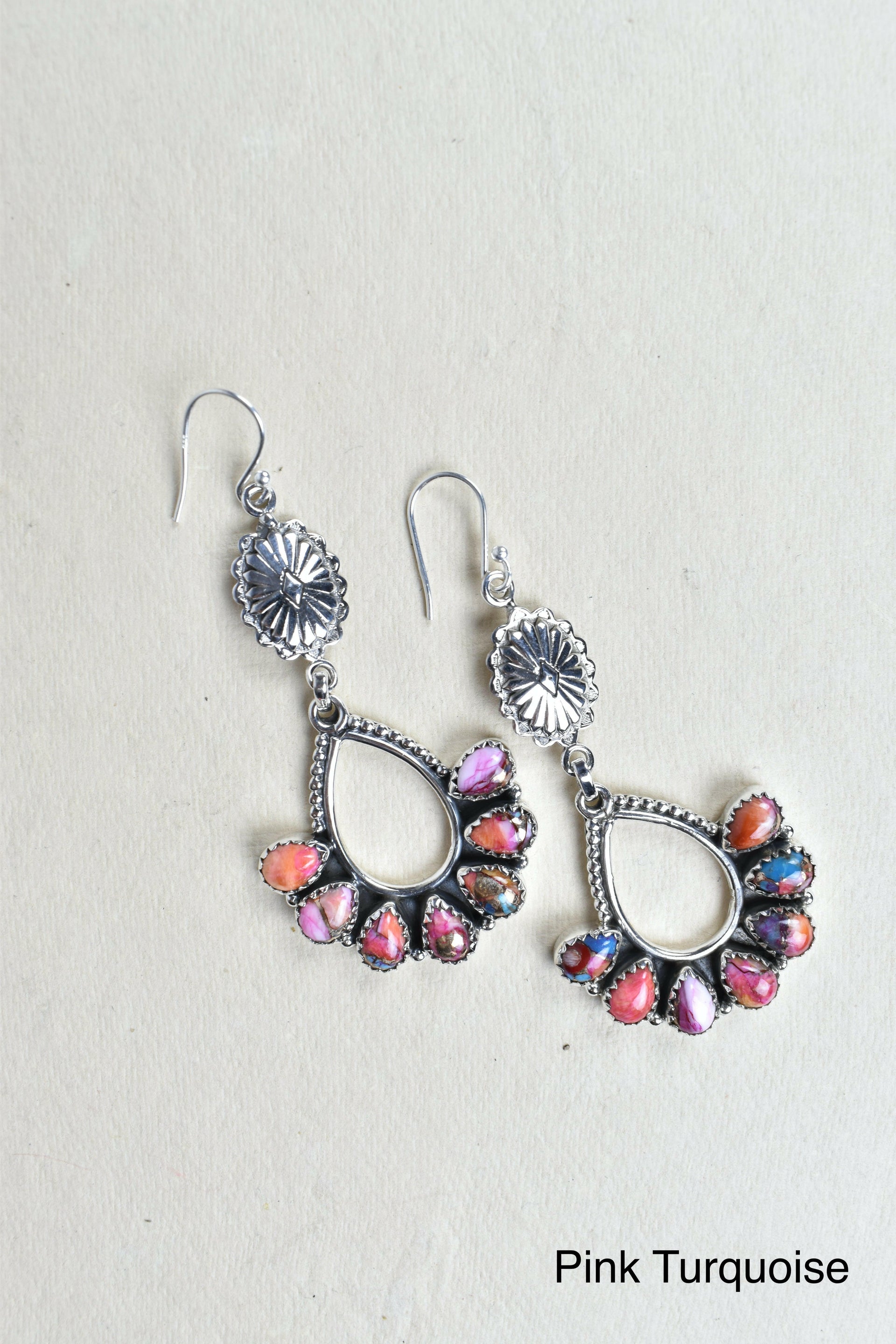 Concho Brielle Earring-Drop Earrings-Krush Kandy, Women's Online Fashion Boutique Located in Phoenix, Arizona (Scottsdale Area)