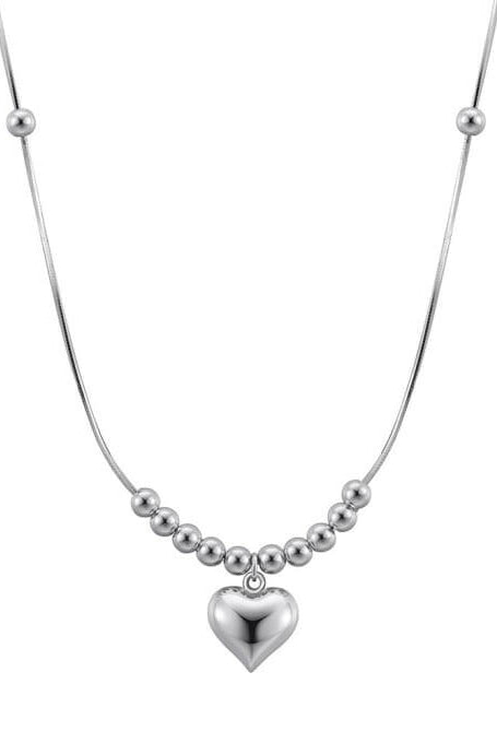 Minimalist Heart Necklace-Necklaces-Krush Kandy, Women's Online Fashion Boutique Located in Phoenix, Arizona (Scottsdale Area)