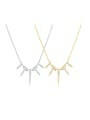 To The Point Crystal Necklace-Necklaces-Krush Kandy, Women's Online Fashion Boutique Located in Phoenix, Arizona (Scottsdale Area)