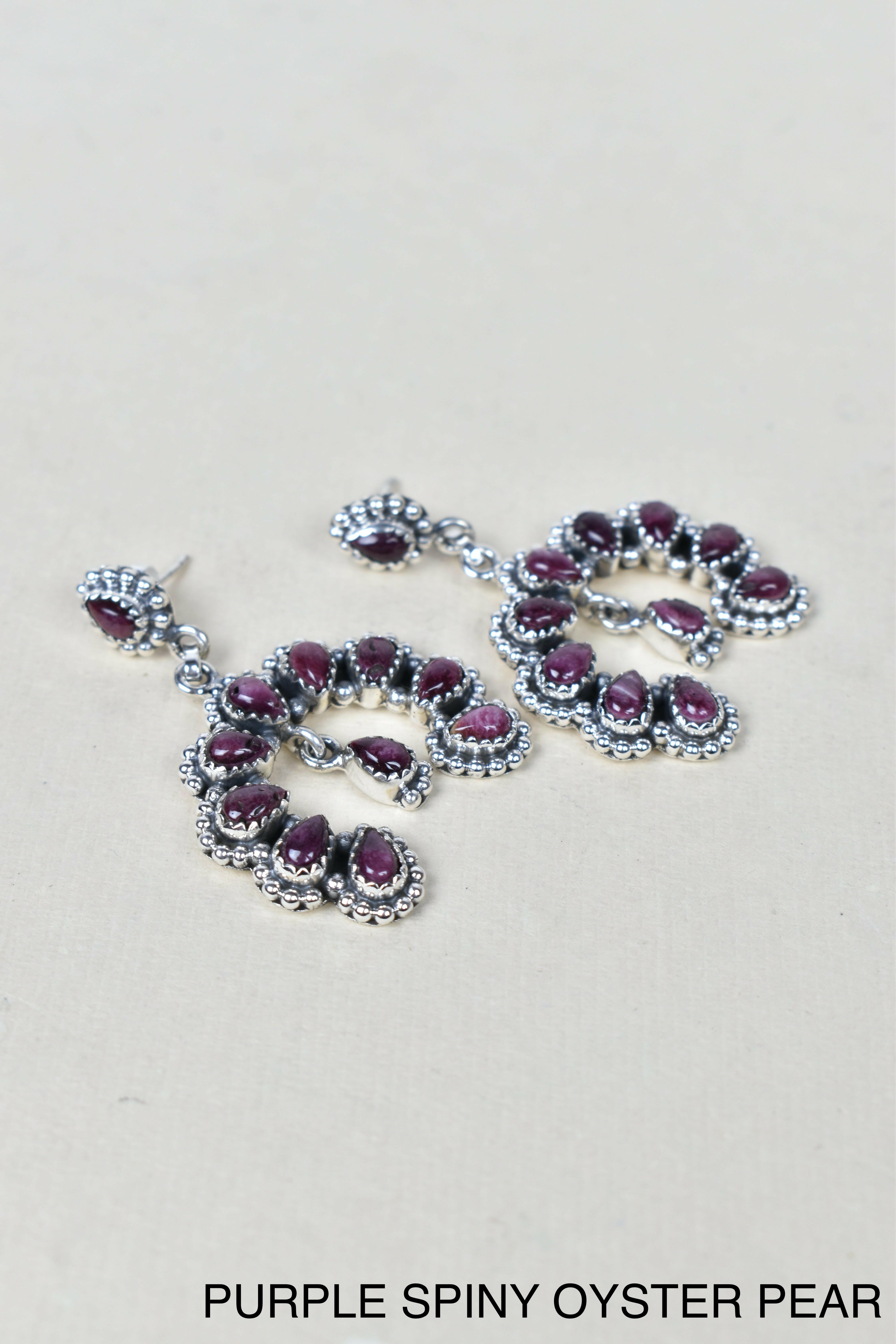 Double Luck Sterling Silver Earrings-Drop Earrings-Krush Kandy, Women's Online Fashion Boutique Located in Phoenix, Arizona (Scottsdale Area)