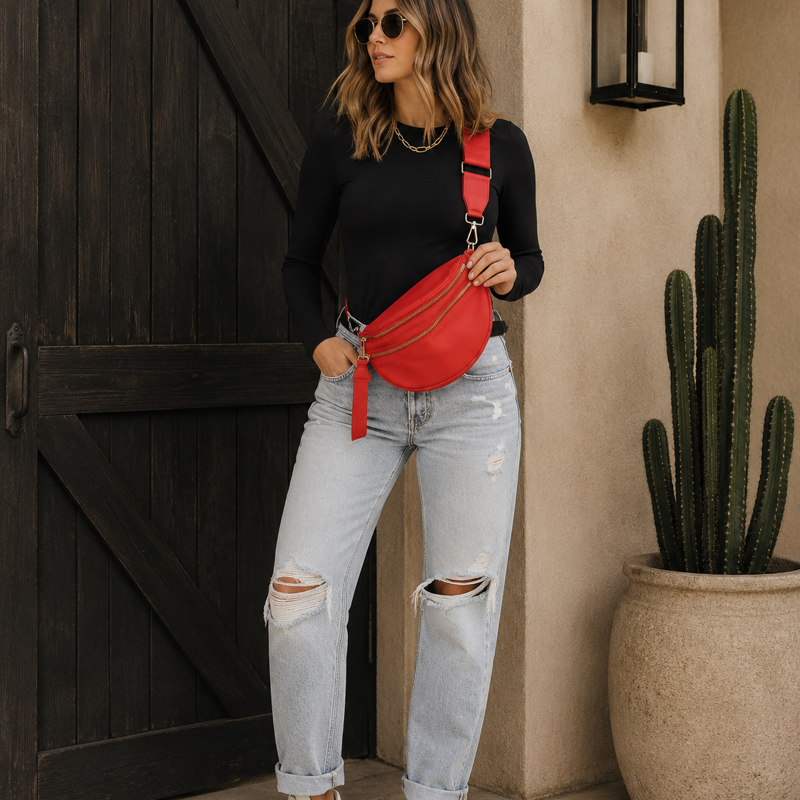 Farah Fanny Pack Shoulder Sling Bag