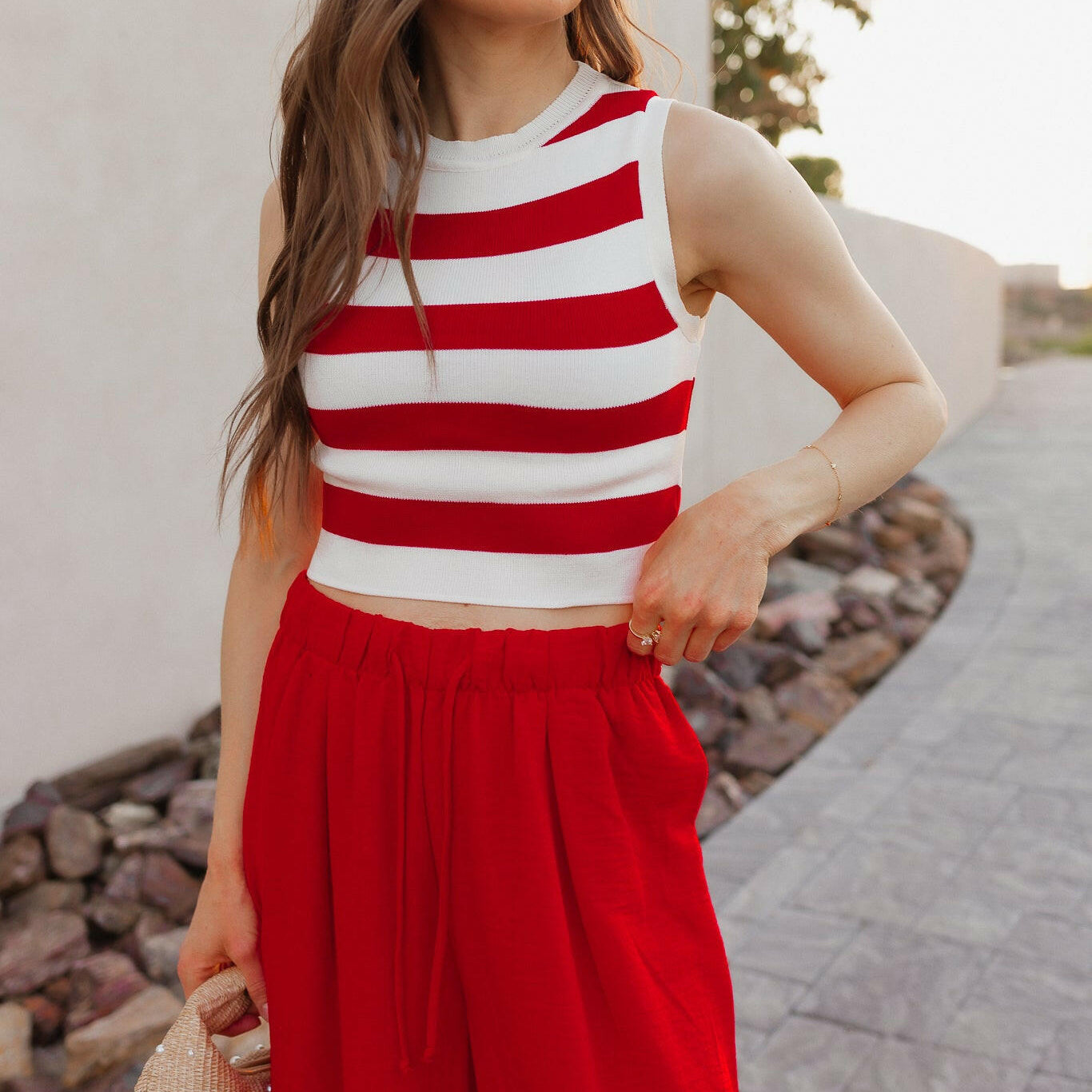 Everyday Favorite Ribbed Knit Tank-Tanks-Krush Kandy, Women's Online Fashion Boutique Located in Phoenix, Arizona (Scottsdale Area)