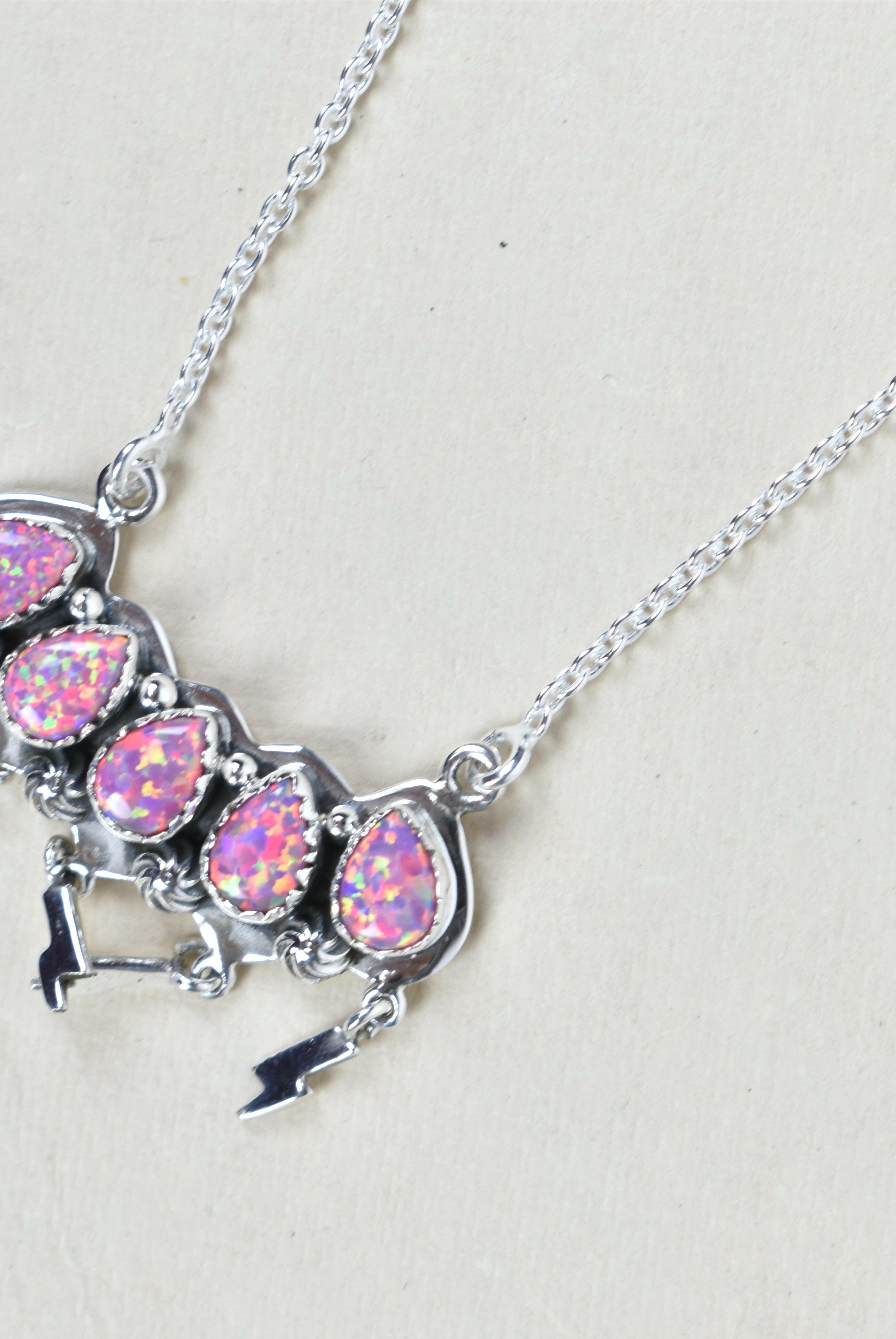Electra Sterling Silver Necklace-Bar Necklaces-Krush Kandy, Women's Online Fashion Boutique Located in Phoenix, Arizona (Scottsdale Area)