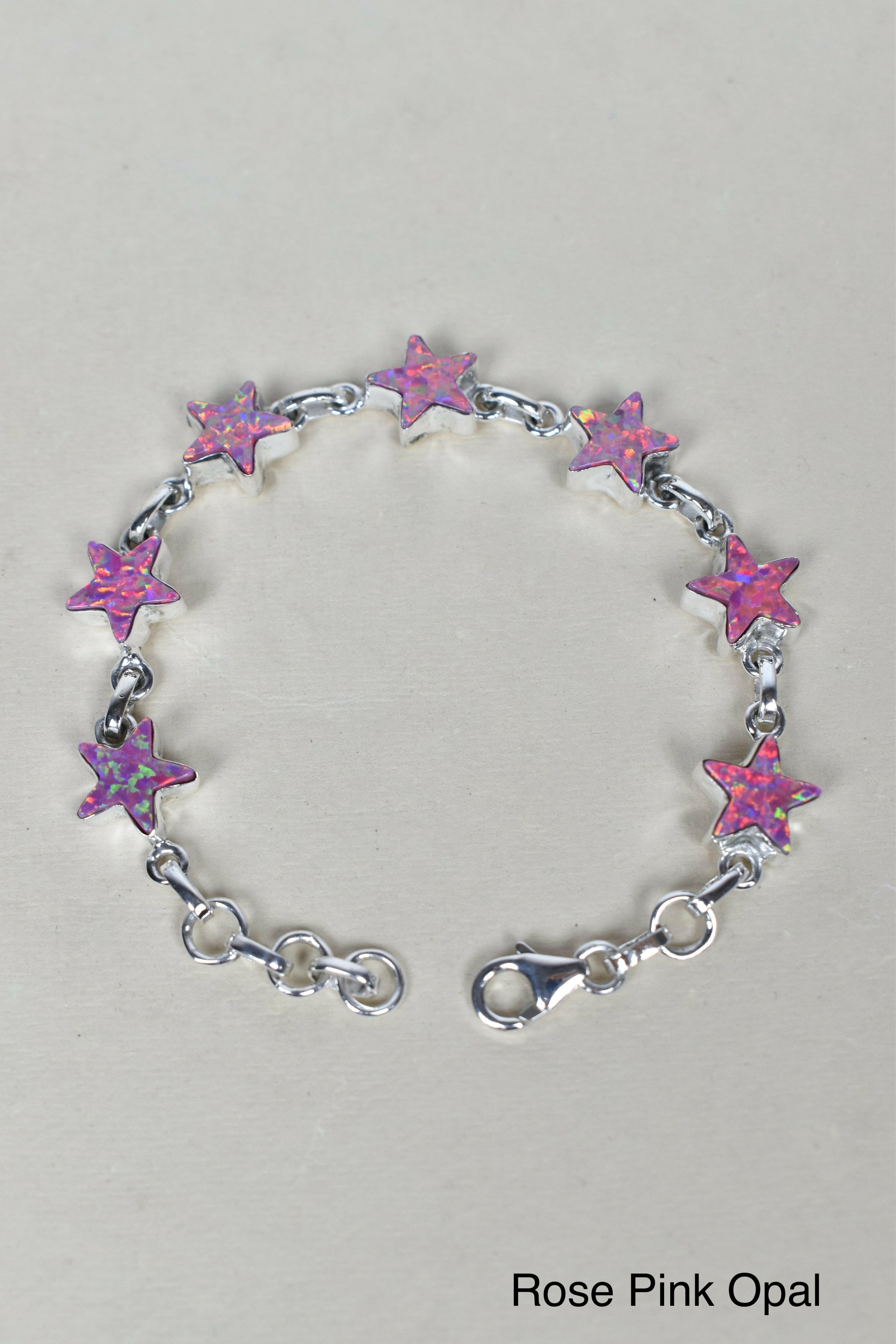 7 Star General Sterling Silver Bracelet-Gemstone Bracelets-Krush Kandy, Women's Online Fashion Boutique Located in Phoenix, Arizona (Scottsdale Area)