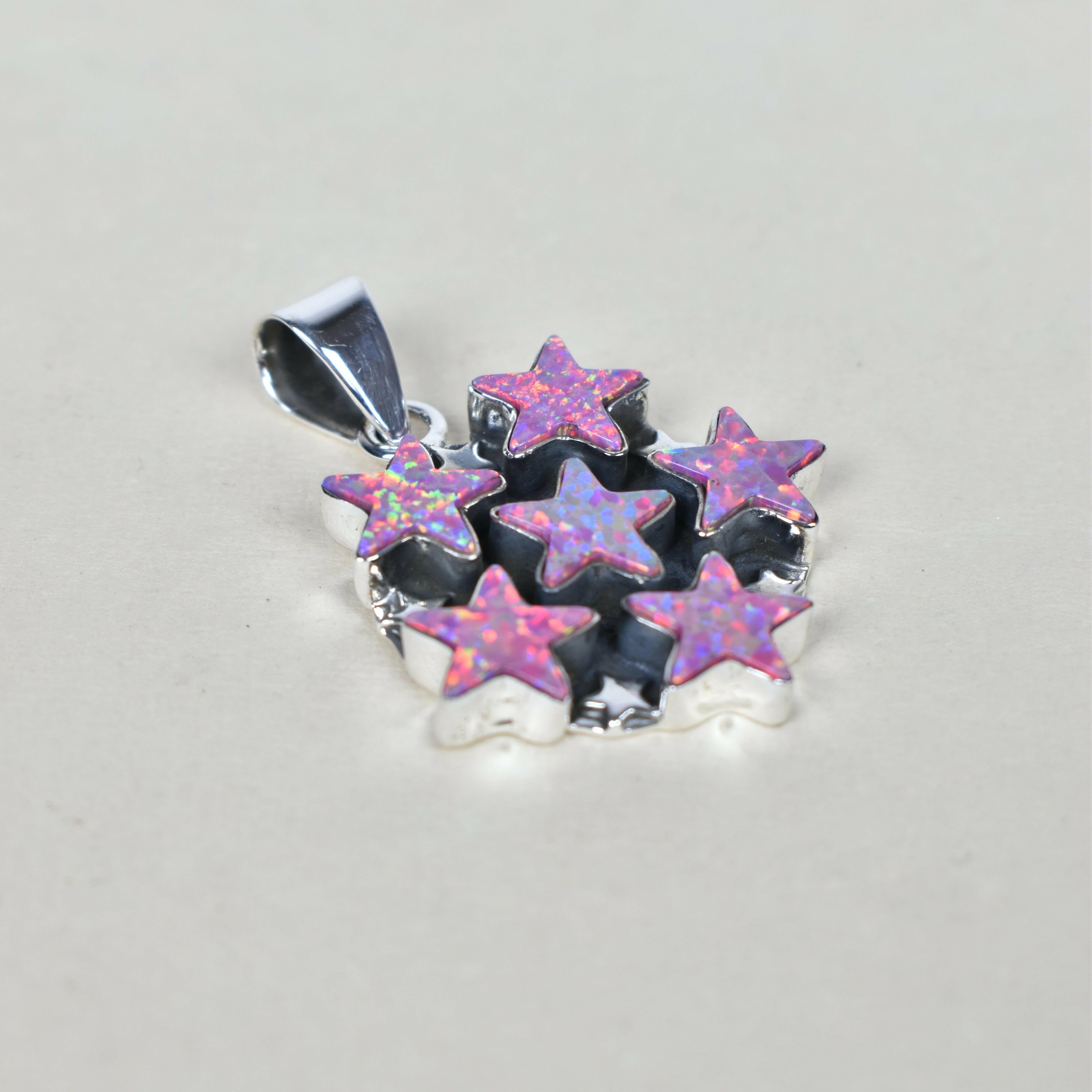 5 Star General Sterling Silver Pendant-Pendant Necklaces-Krush Kandy, Women's Online Fashion Boutique Located in Phoenix, Arizona (Scottsdale Area)