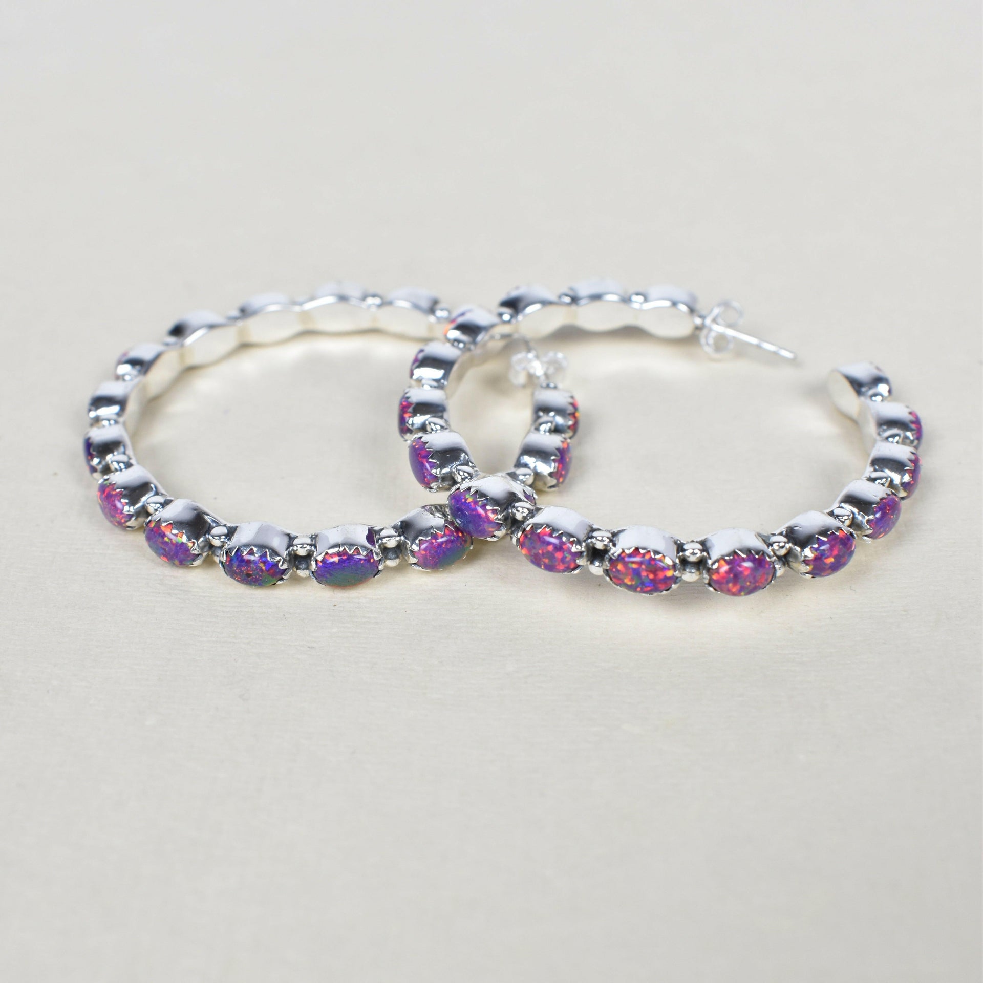 Tiffany Sterling Silver Hoop Earrings | PREORDER NOW OPEN-Hoop Earrings-Krush Kandy, Women's Online Fashion Boutique Located in Phoenix, Arizona (Scottsdale Area)