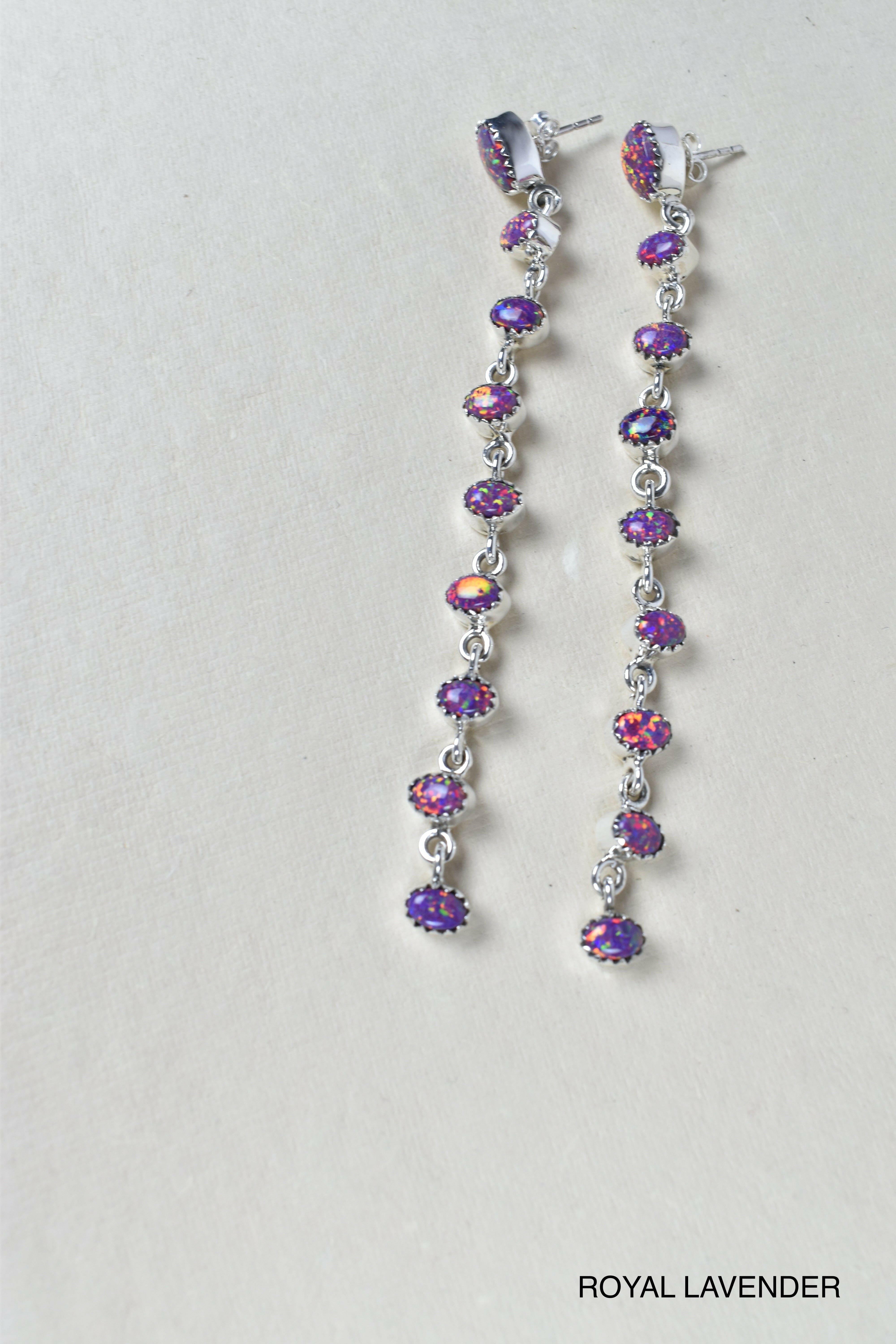 String Em Up Elegant Dangle Earrings MADE TO ORDER-Drop Earrings-Krush Kandy, Women's Online Fashion Boutique Located in Phoenix, Arizona (Scottsdale Area)