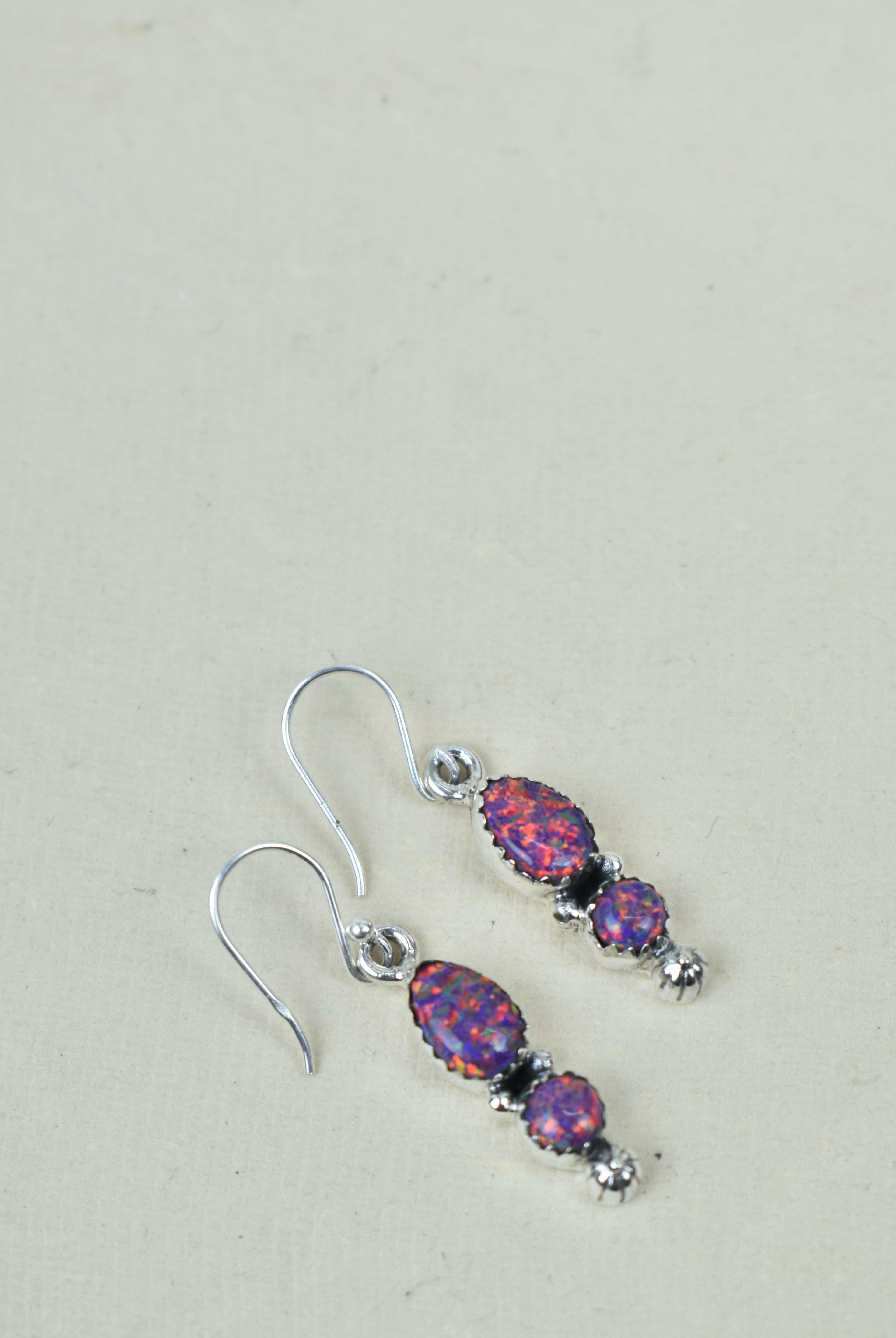 Anti Up Sterling Silver Earrings-Drop Earrings-Krush Kandy, Women's Online Fashion Boutique Located in Phoenix, Arizona (Scottsdale Area)