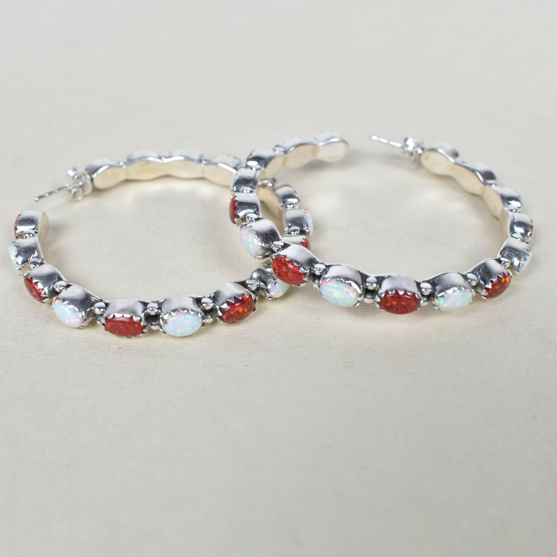 Tiffany Sterling Silver Hoop Earrings | PREORDER NOW OPEN-Hoop Earrings-Krush Kandy, Women's Online Fashion Boutique Located in Phoenix, Arizona (Scottsdale Area)