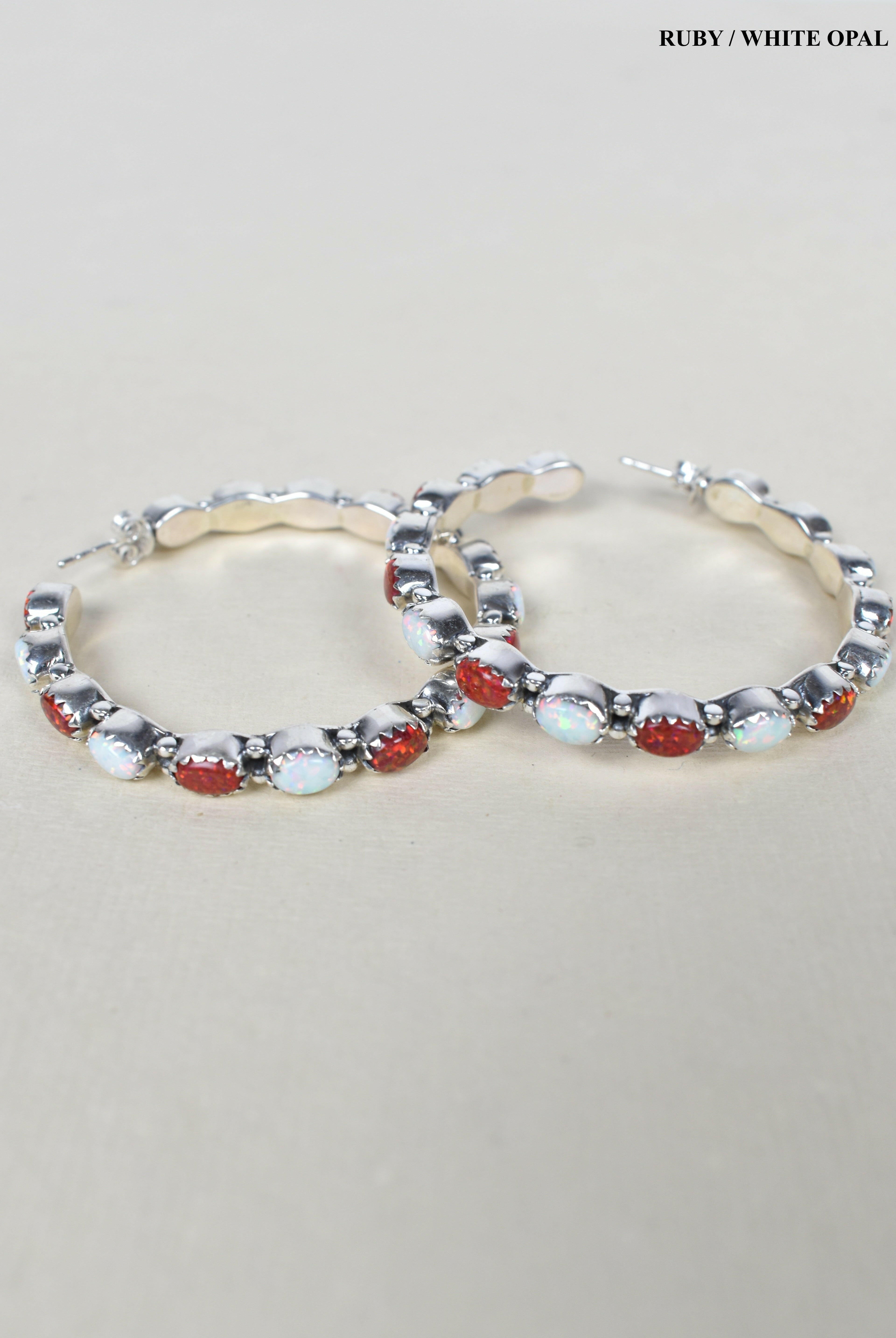 Tiffany Sterling Silver Hoop Earrings | PREORDER NOW OPEN-Hoop Earrings-Krush Kandy, Women's Online Fashion Boutique Located in Phoenix, Arizona (Scottsdale Area)