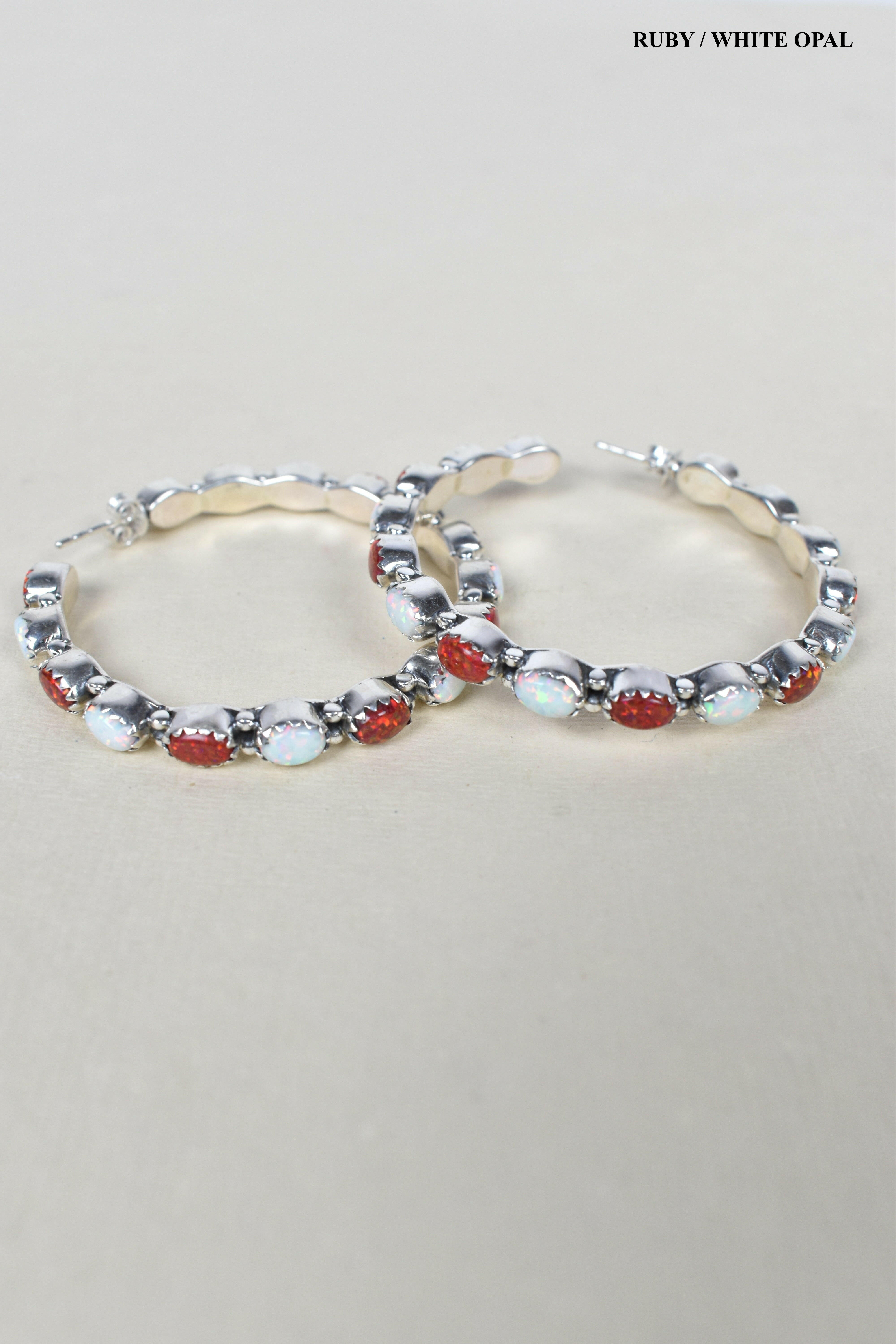 Tiffany Sterling Silver Hoop Earrings | PREORDER NOW OPEN-Hoop Earrings-Krush Kandy, Women's Online Fashion Boutique Located in Phoenix, Arizona (Scottsdale Area)