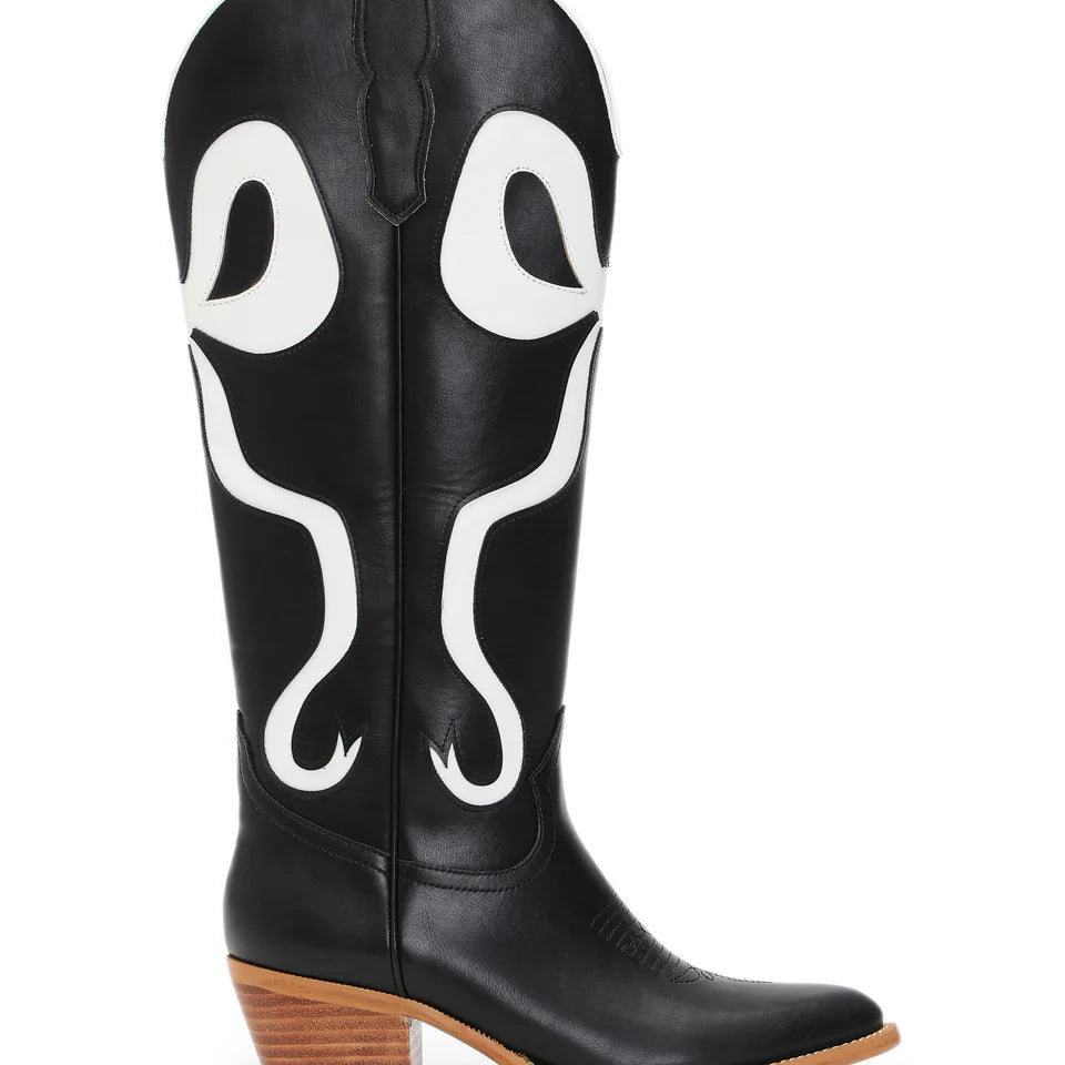 Western Bow Detail Boots-Boots-Krush Kandy, Women's Online Fashion Boutique Located in Phoenix, Arizona (Scottsdale Area)